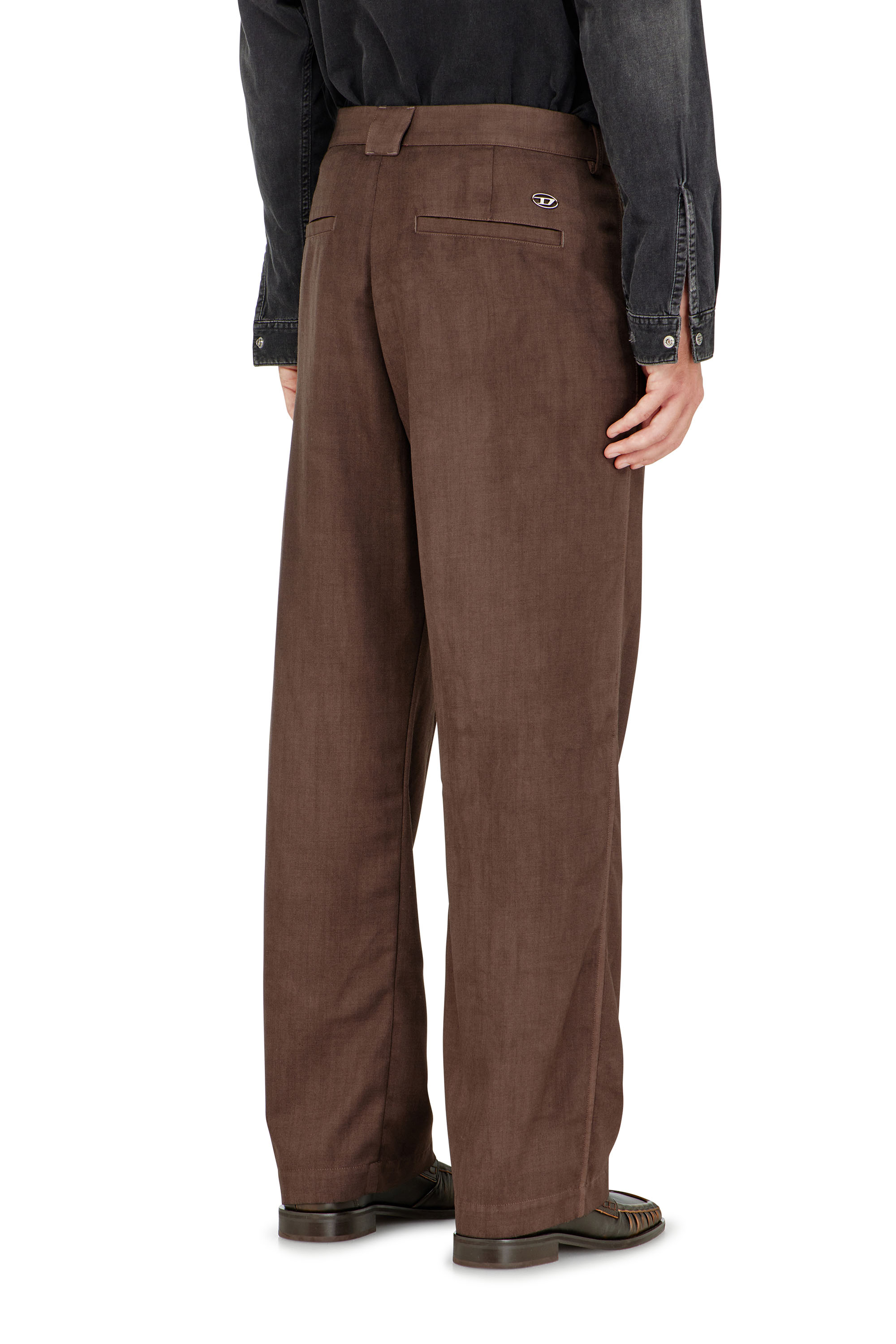 Diesel - P-HANT-CHINO-AECB, Pantal&oacute;n chino de lana stretch ligera Hombre in ToBeDefined - 3