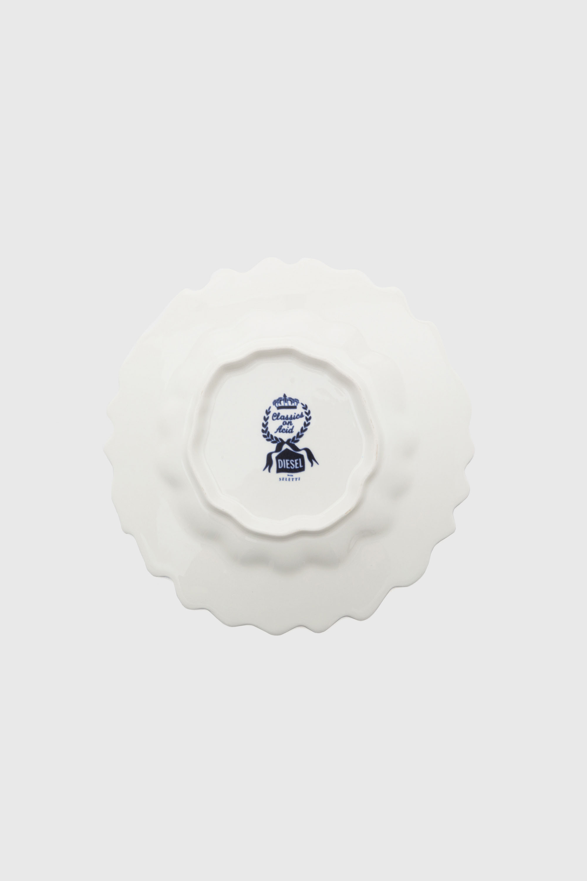 Diesel - 11232 DESSERT PLATE IN PORCELAIN "CLASSI, Plato de postre de porcelana Unisex in Multicolor - 2