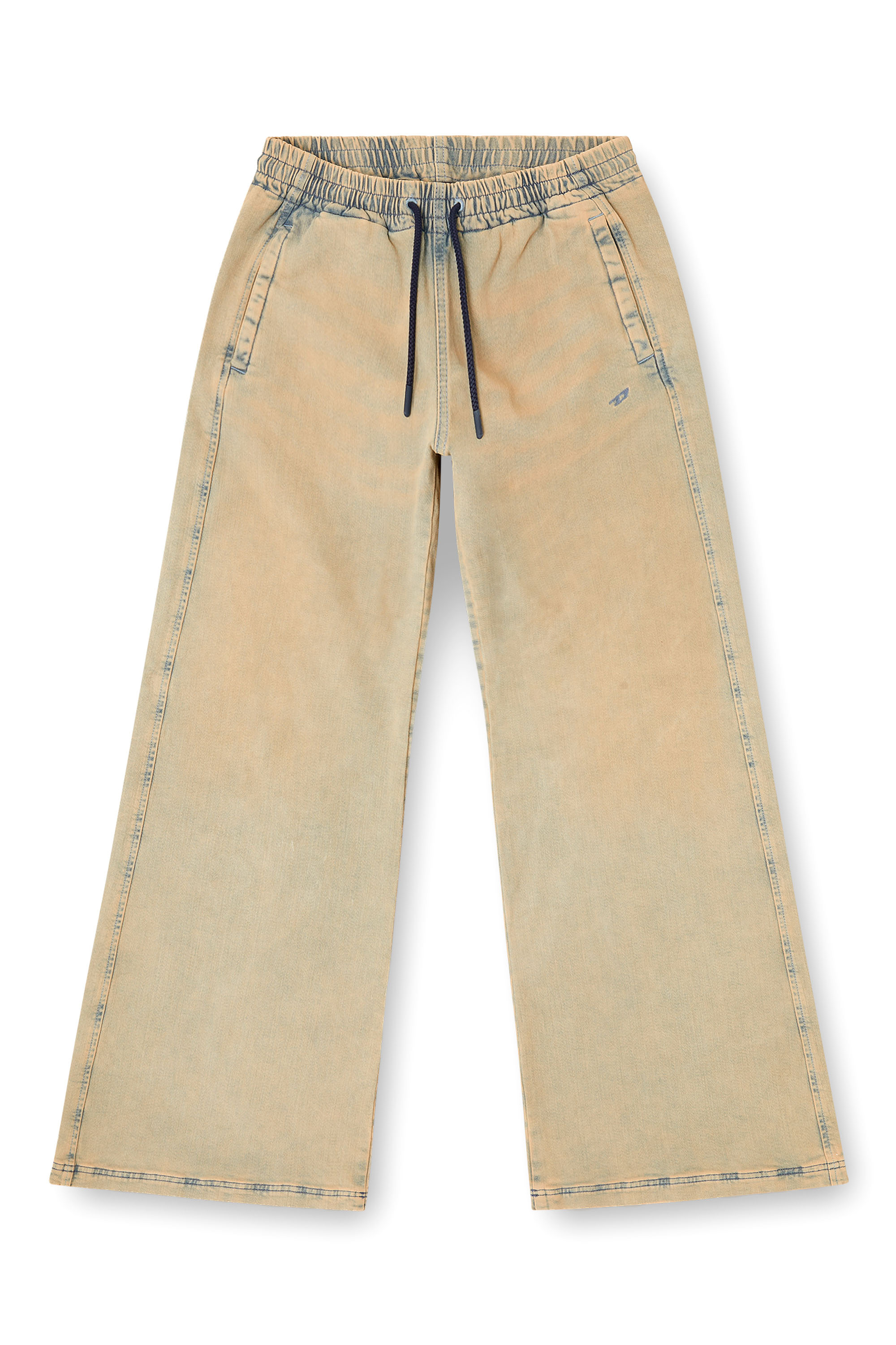Diesel - Relaxed 2078 D-Ainty Joggjeans® 09M33 Mujer, Azul marino/Beige - 3