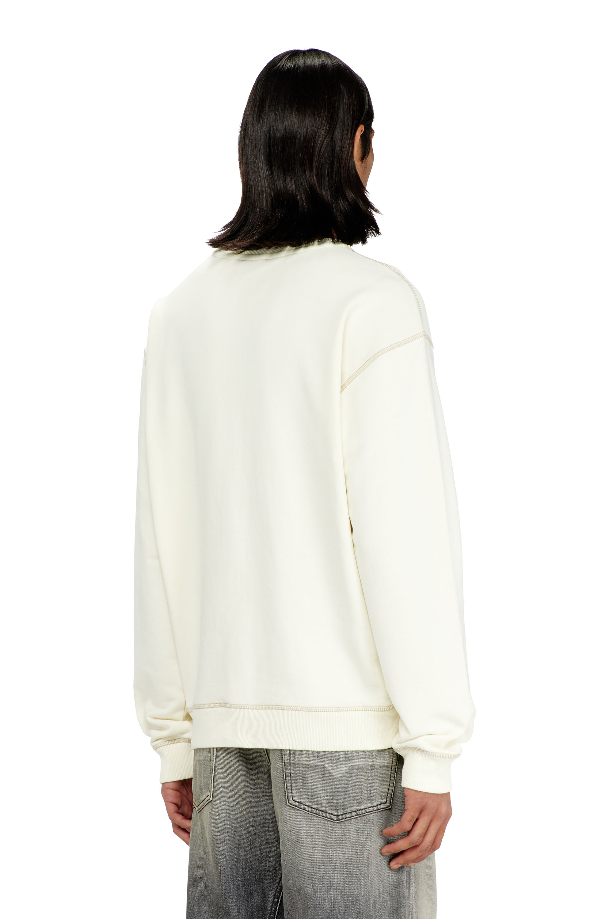 Diesel - S-NORM-AA3, Sudadera con bordado y estampado Hombre in ToBeDefined - 4