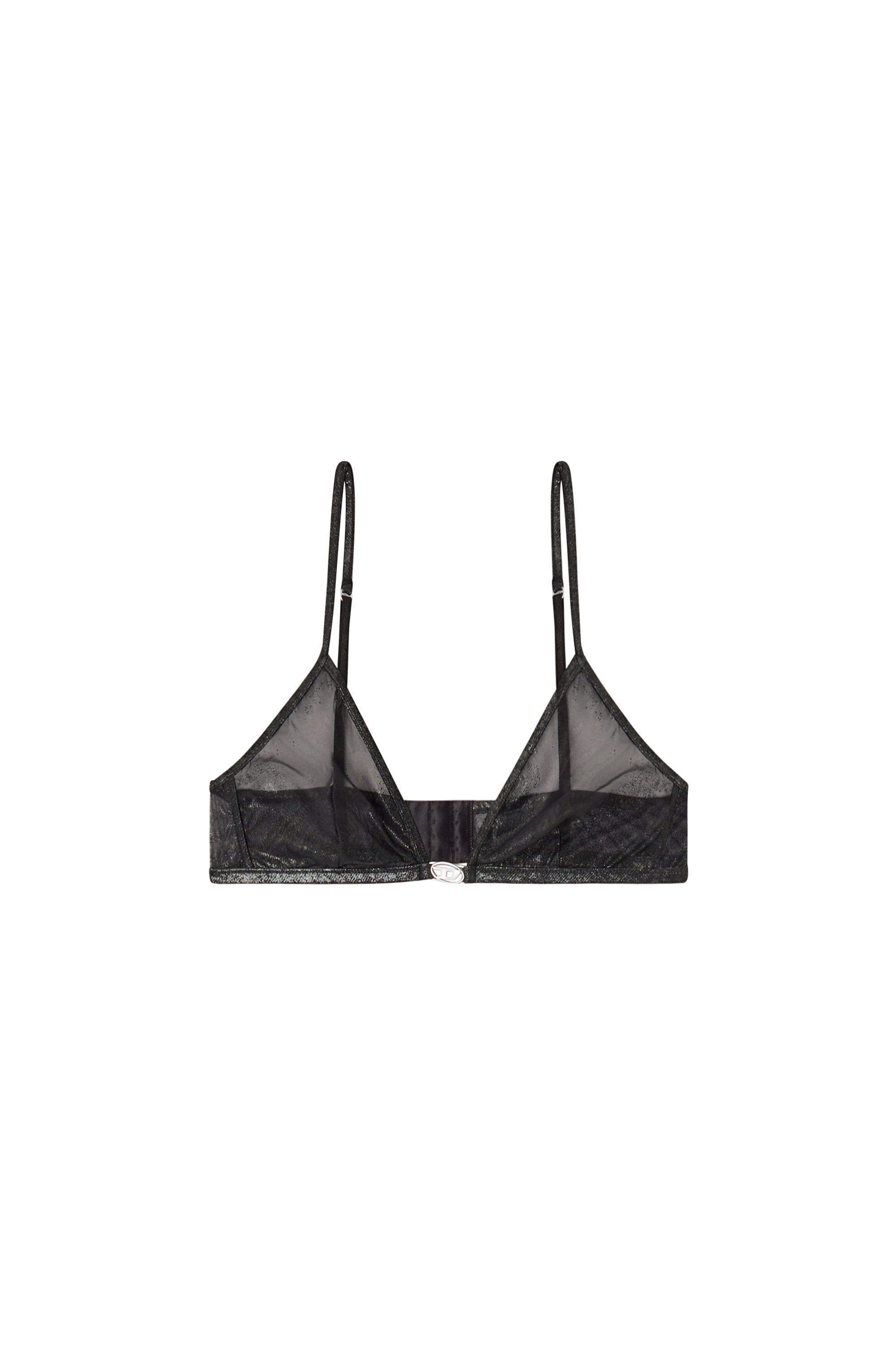 Diesel - LUNA-GFT, Sujetador triangular de nailon Mujer in Negro - 4