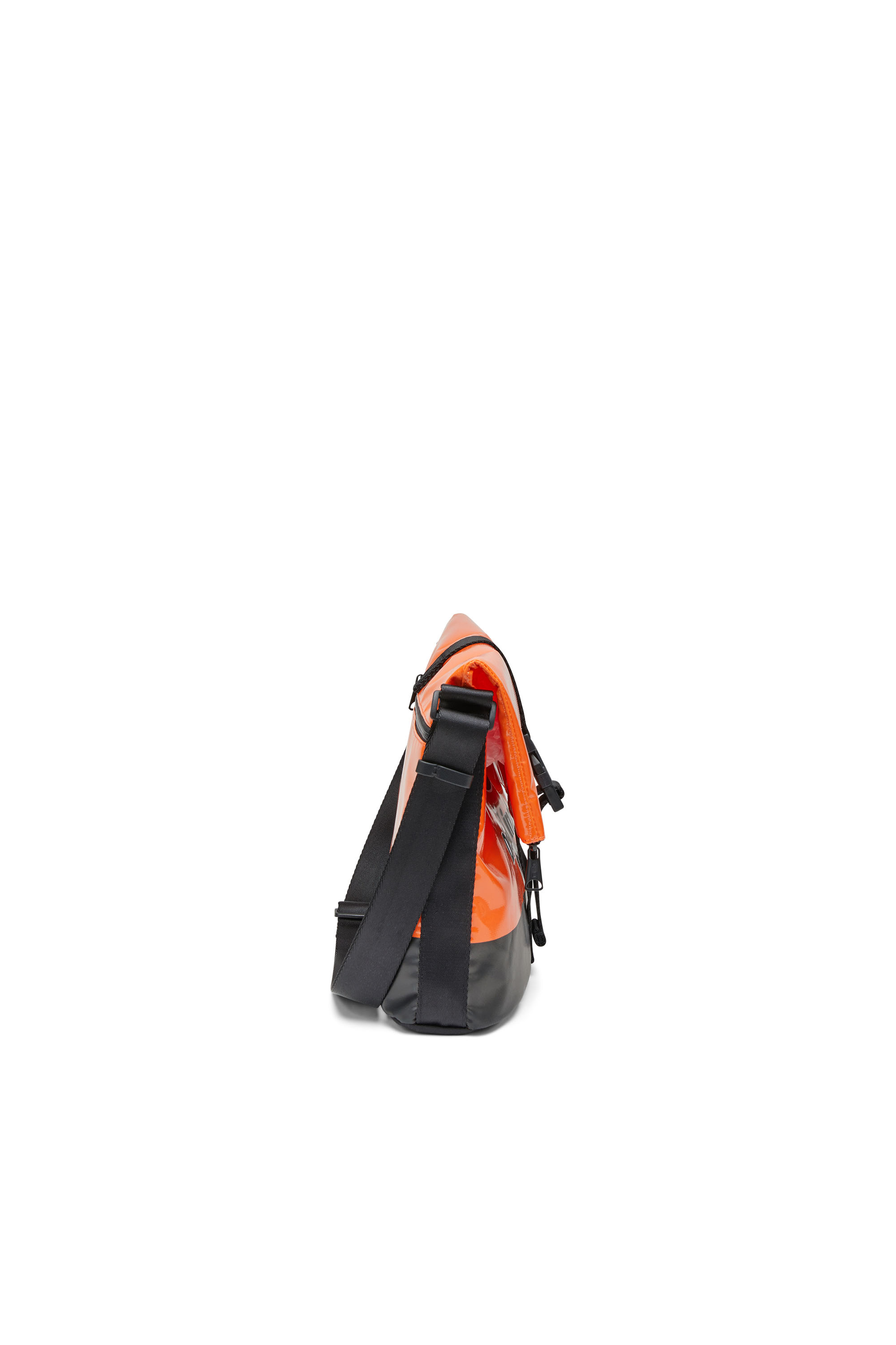 Diesel - TRAP/D SHOULDER BAG M, Naranja - Image 3