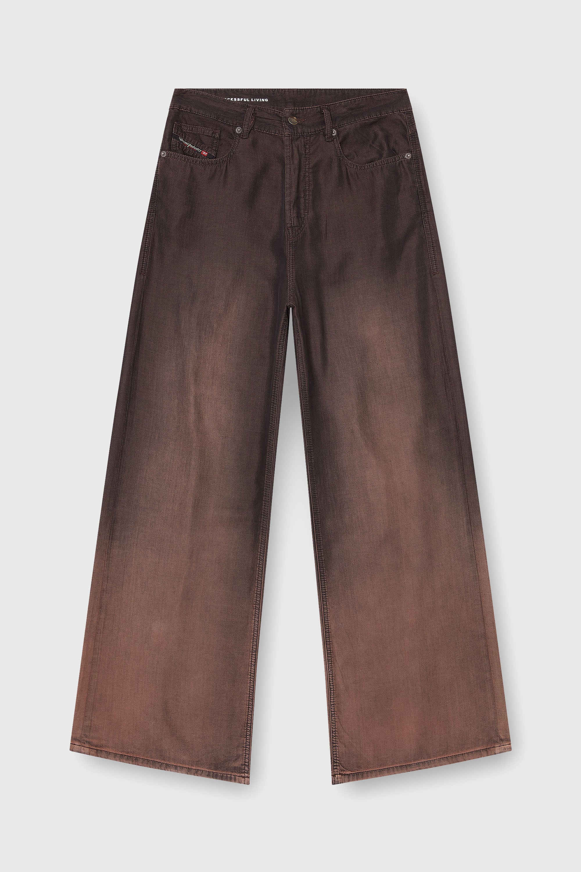 Diesel - Relaxed Jeans 1996 D-Sire 068YF Mujer, Marr&oacute;n - 2