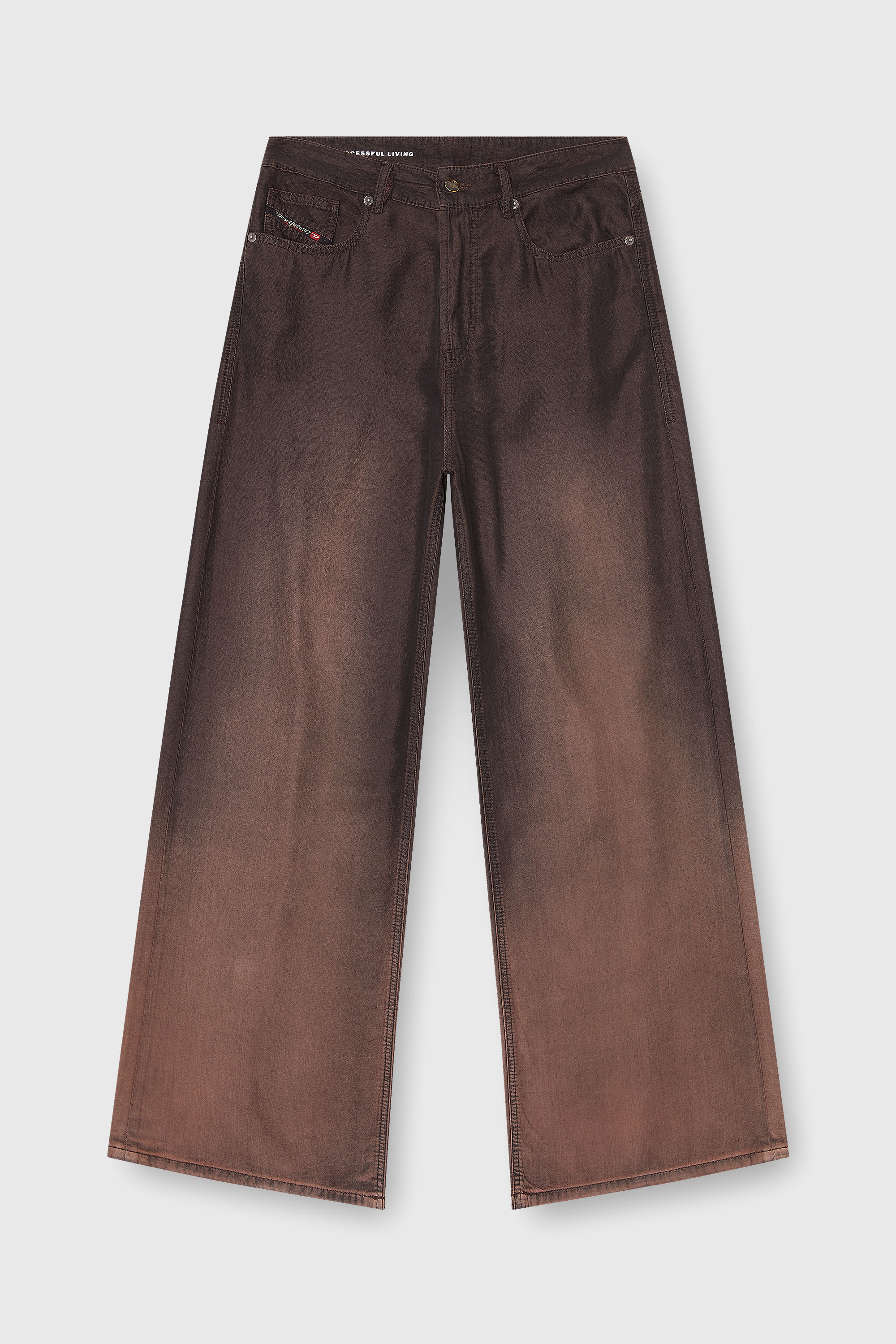 Diesel - Relaxed Jeans 1996 D-Sire 068YF Mujer, Marr&oacute;n - 6