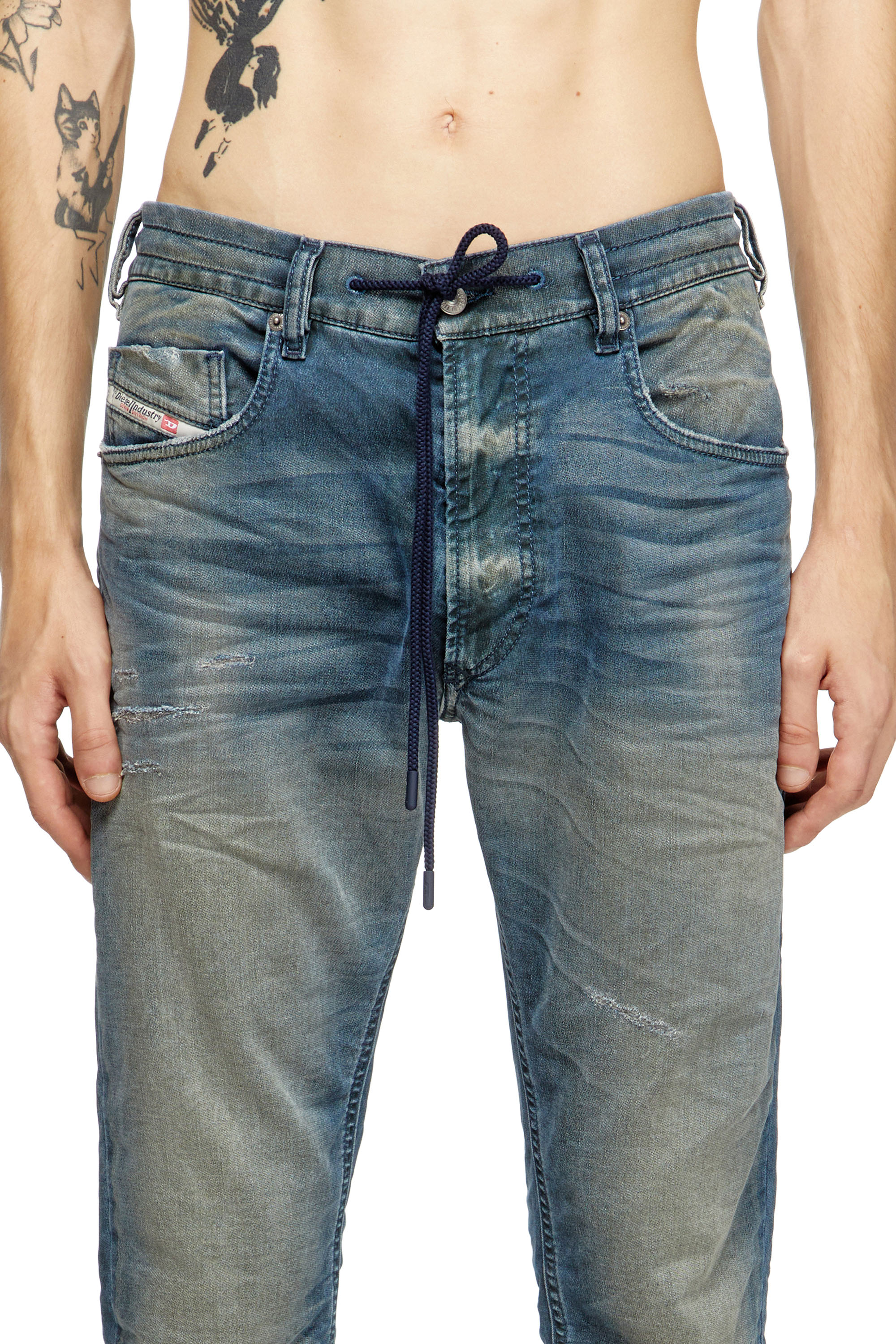 Regular 2032 D-Krooley Joggjeans® 068SC, Azul Oscuro Diesel - Regular 2032 D-Krooley Joggjeans® 068SC Hombre, Azul Oscuro - 5