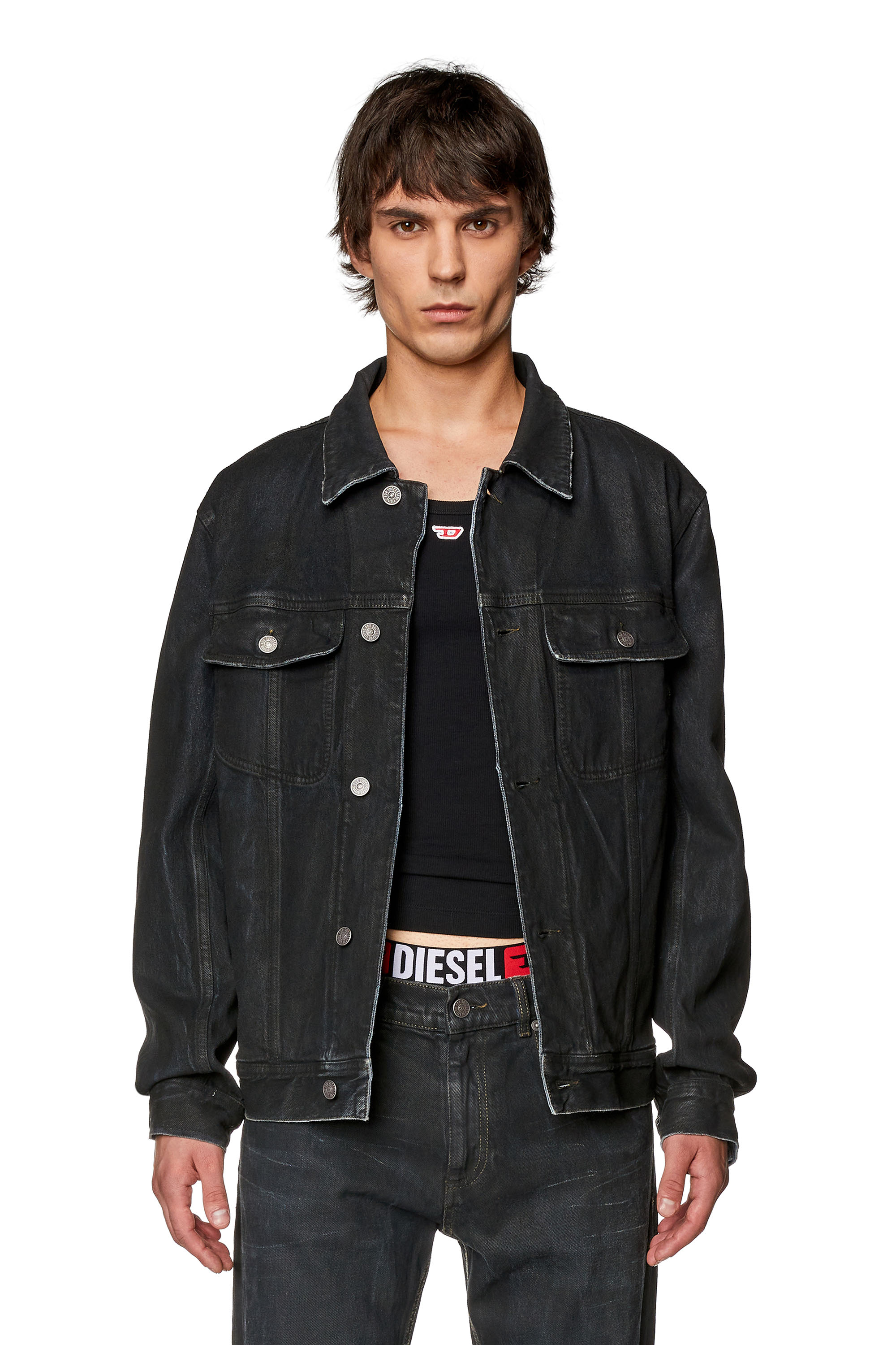 Diesel - D-BARCY-S1, Negro/Gris oscuro - Image 1