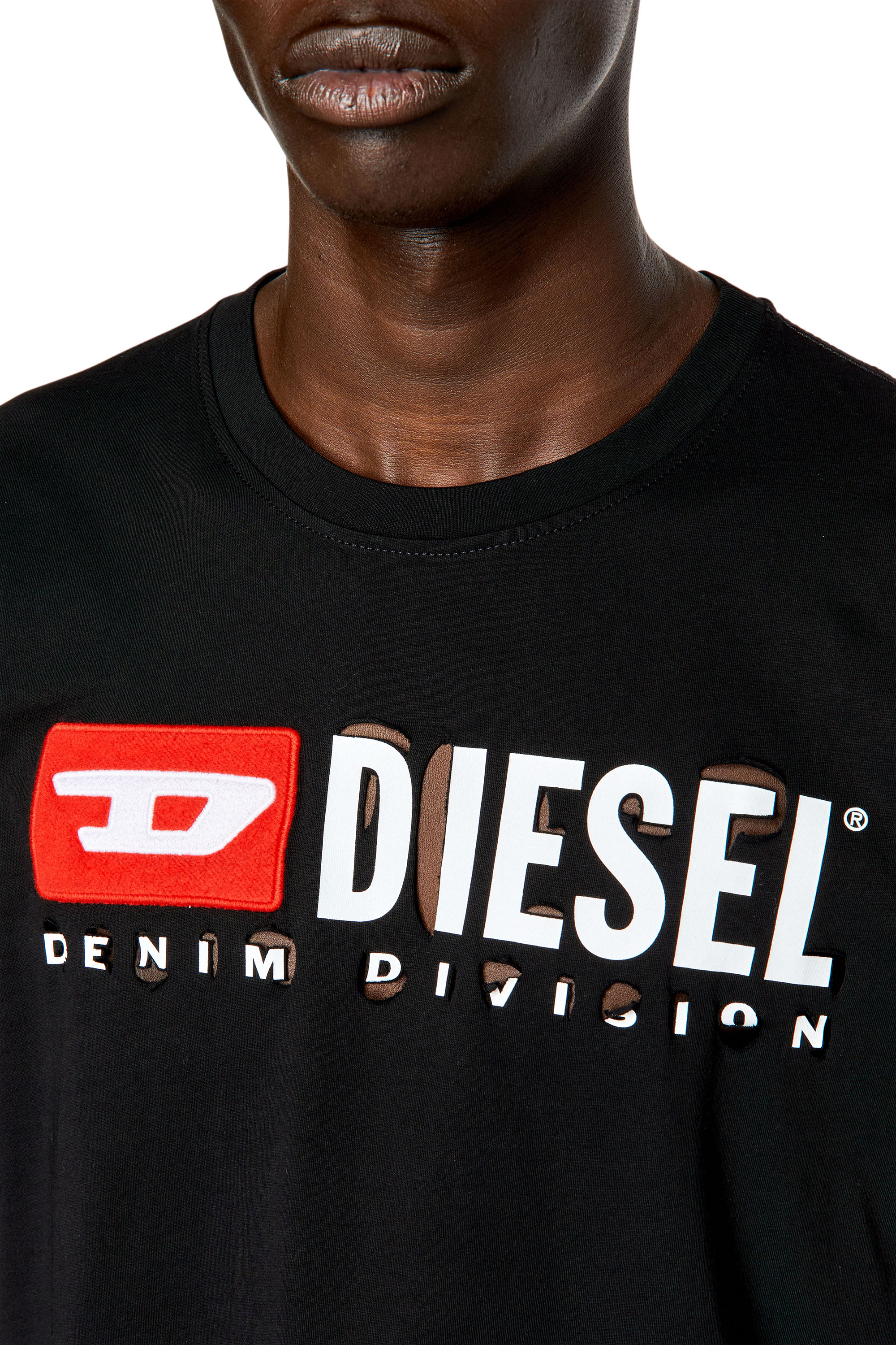 Diesel - T-JUST-DIVSTROYED, Negro - Image 3
