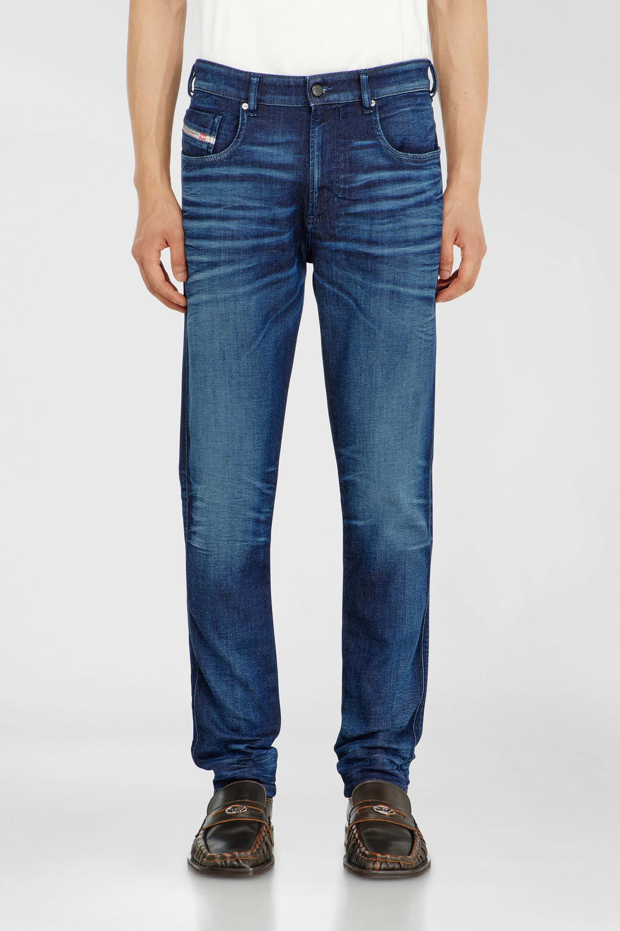 Diesel - Slim 2062 D-Strukt Joggjeans&reg; 068WJ Hombre, Azul Oscuro - 1