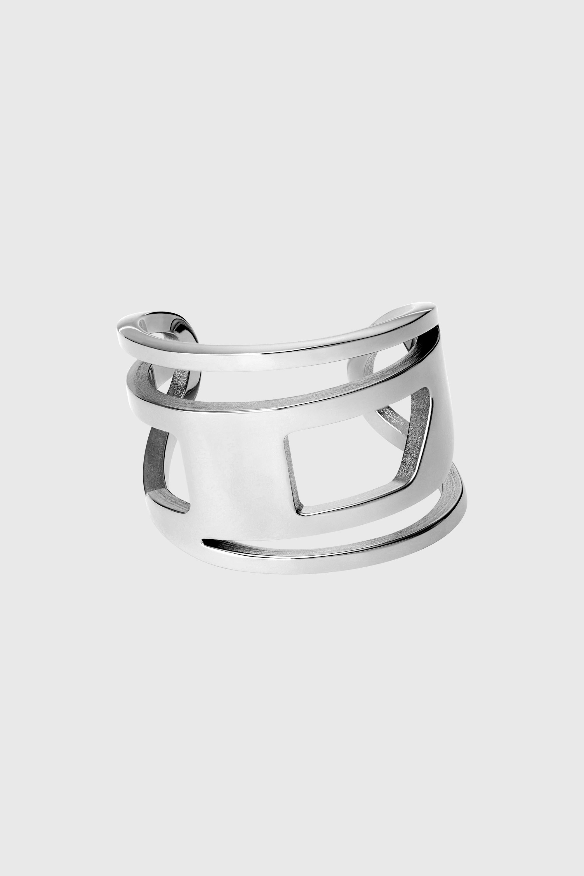 Diesel - DX1548040 JEWEL, Anillo de acero inoxidable Unisex in Plateado - 2