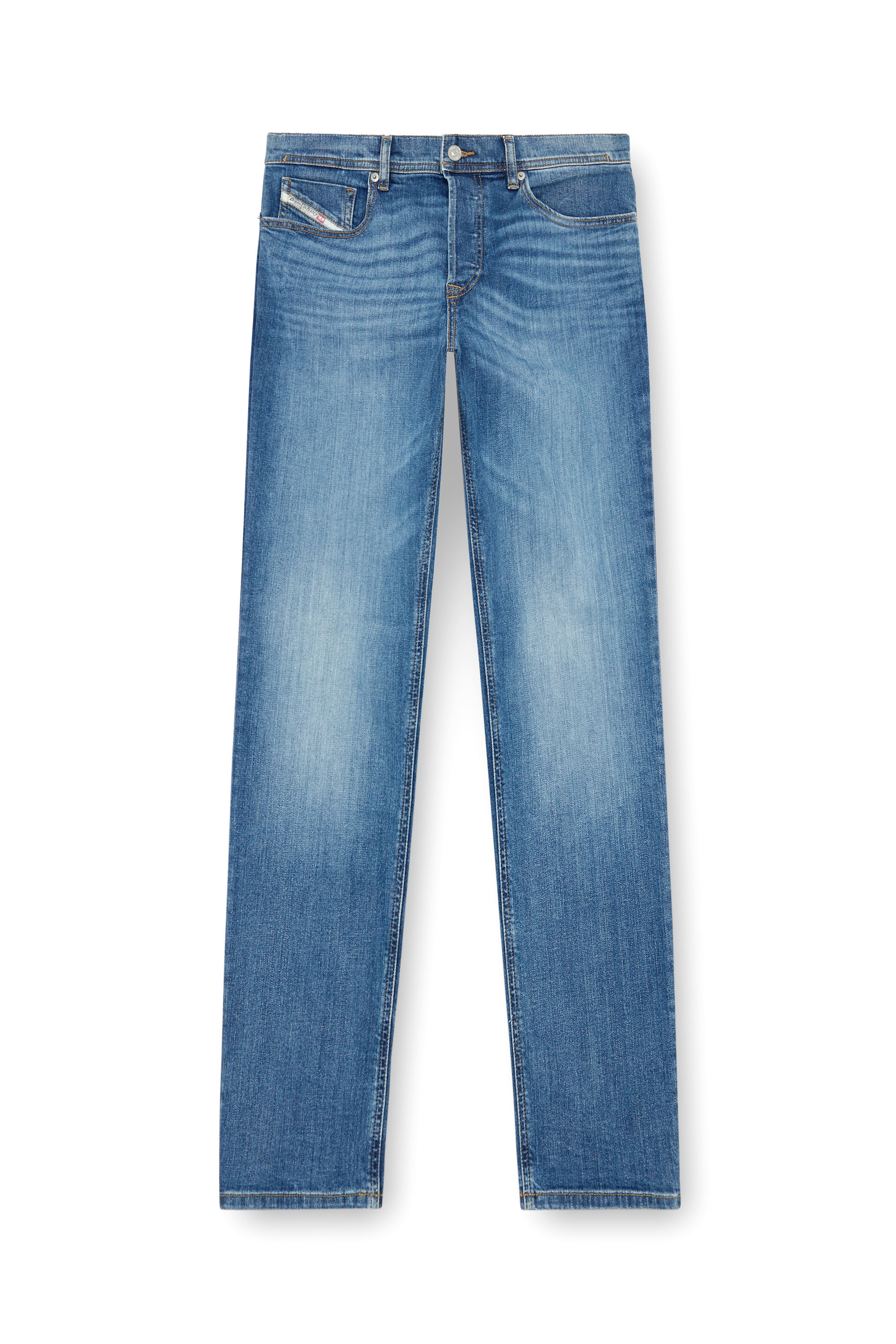 Regular Jeans 2023 D-Finitive 0KIAL, Azul Claro Diesel - Regular Jeans 2023 D-Finitive 0KIAL Hombre, Azul Claro - 2