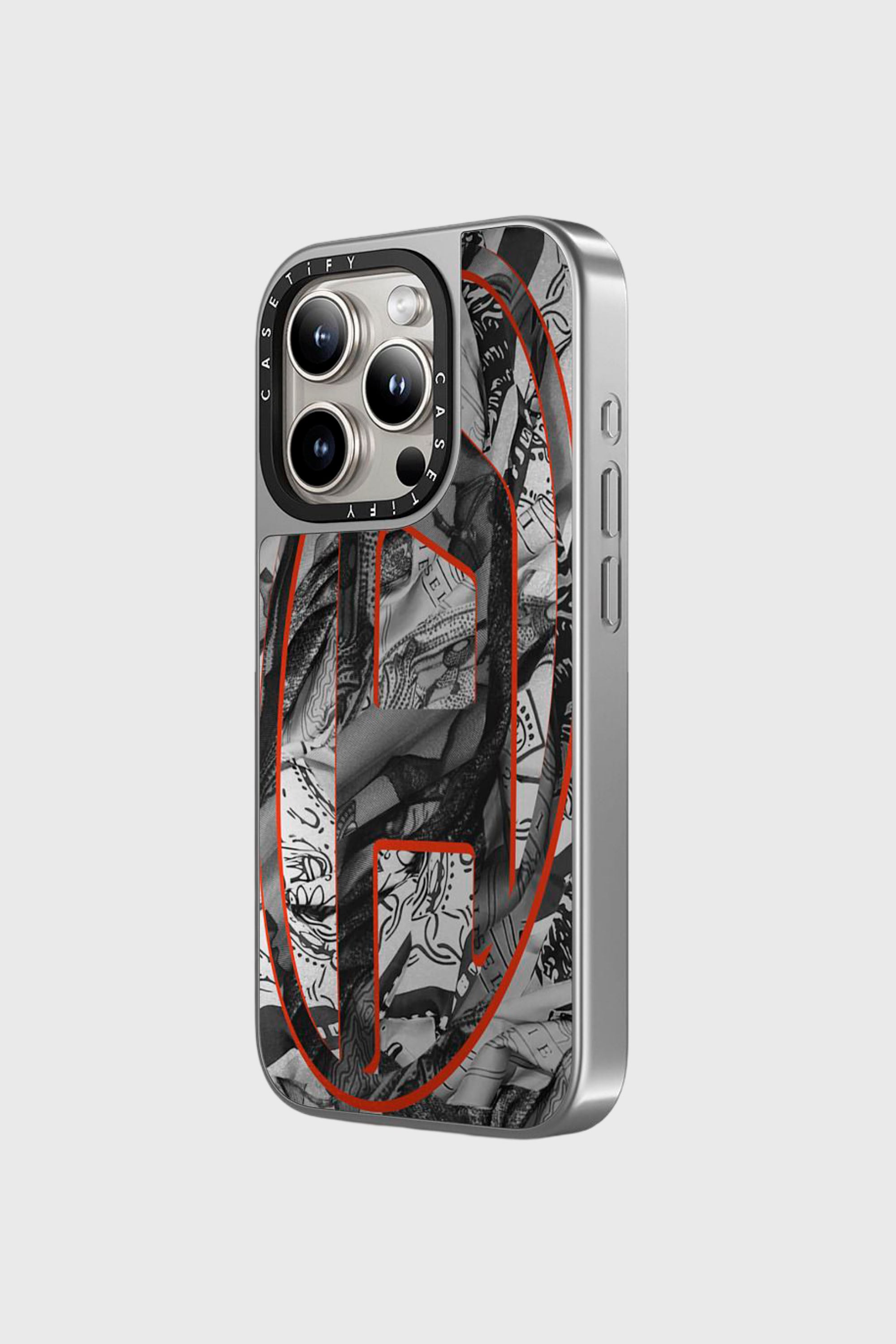Diesel - 60336 CASETIFY MOULDED CASE, Funda MagSafe Bandana iPhone 15 Pro Unisex in Multicolor - 2