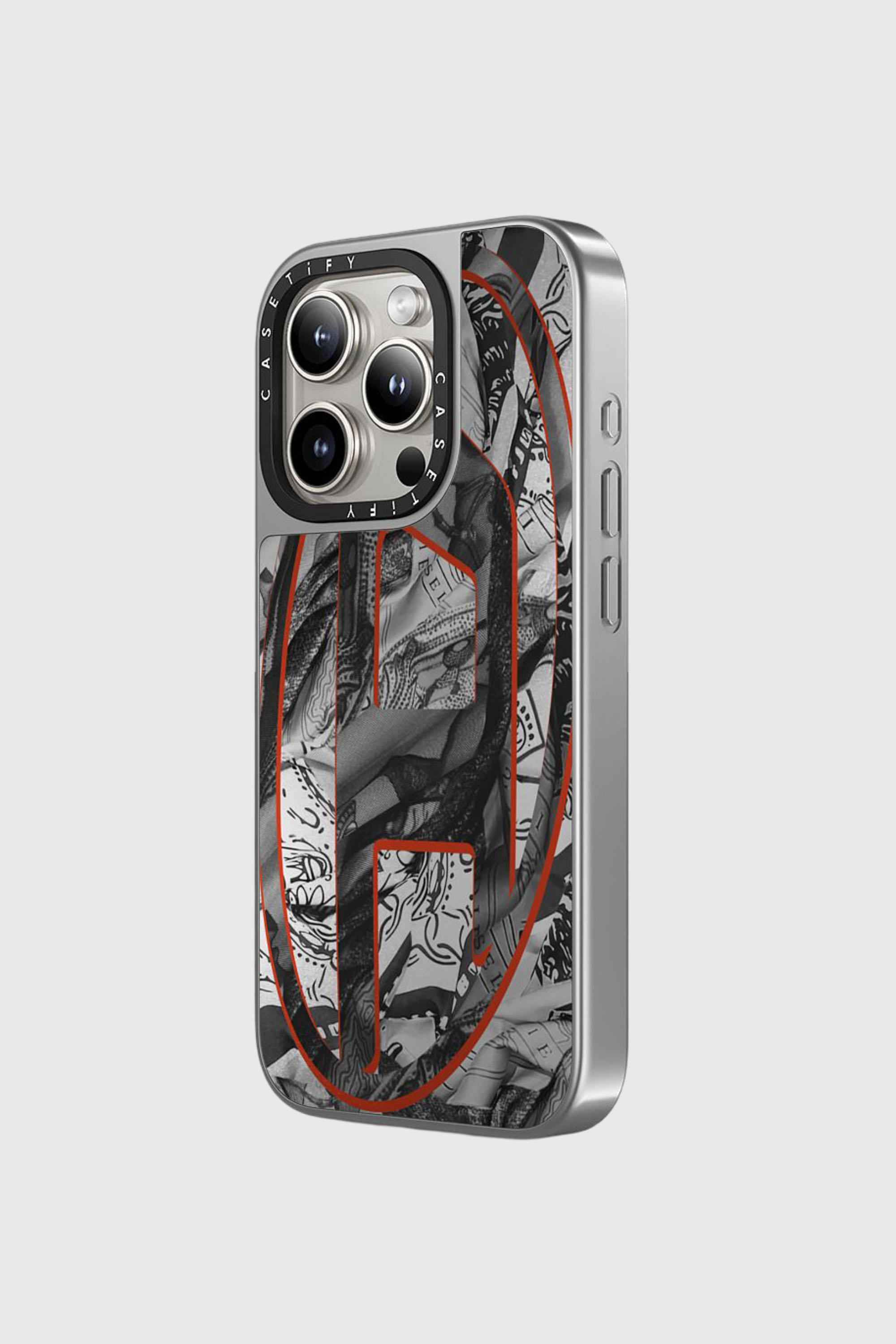 Diesel - 60336 CASETIFY MOULDED CASE, Funda MagSafe Bandana iPhone 15 Pro Unisex in Multicolor - 2
