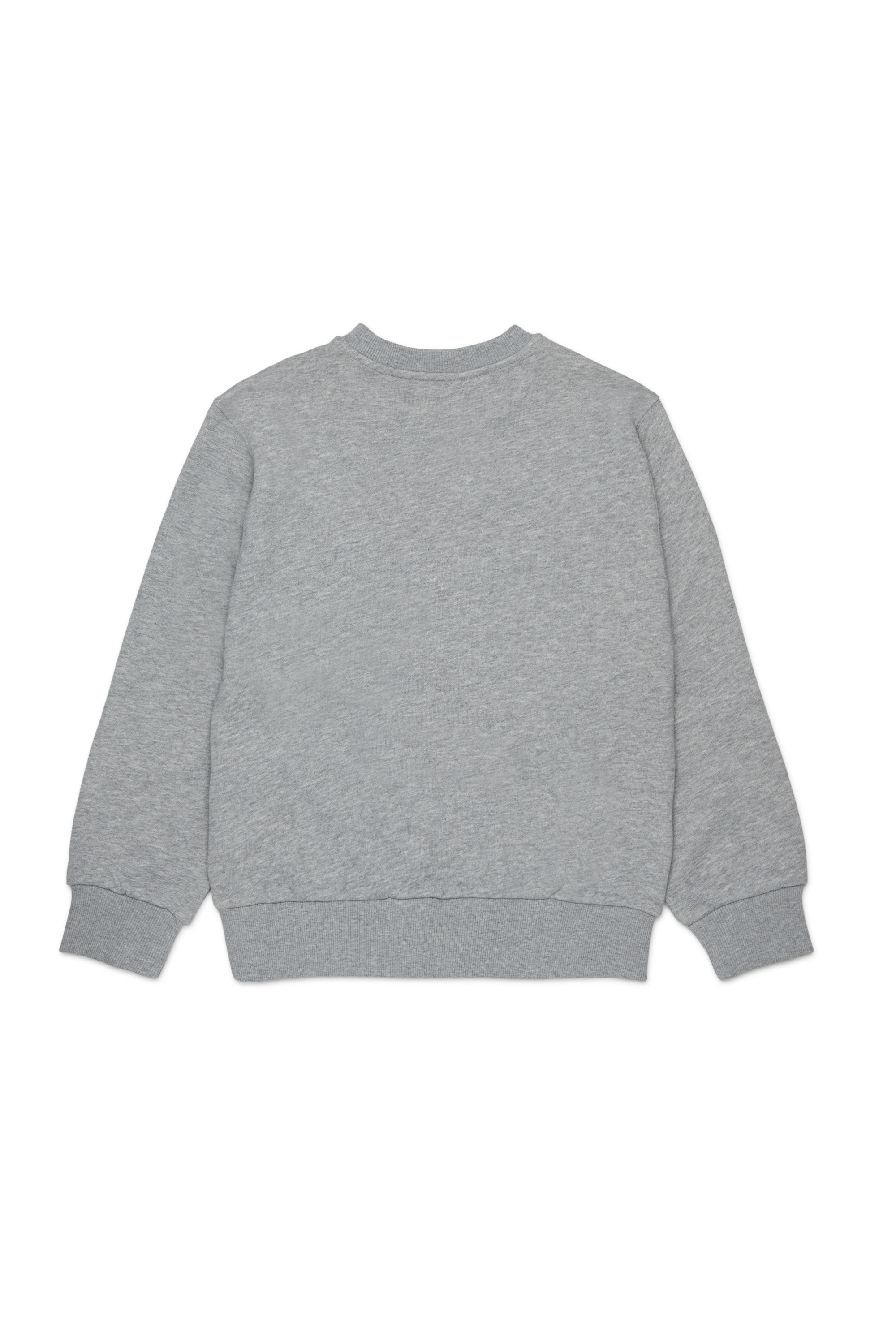 Diesel - SXGIN OVER, Sudadera con peque&ntilde;o parche de logo Unisex in Gris - 2