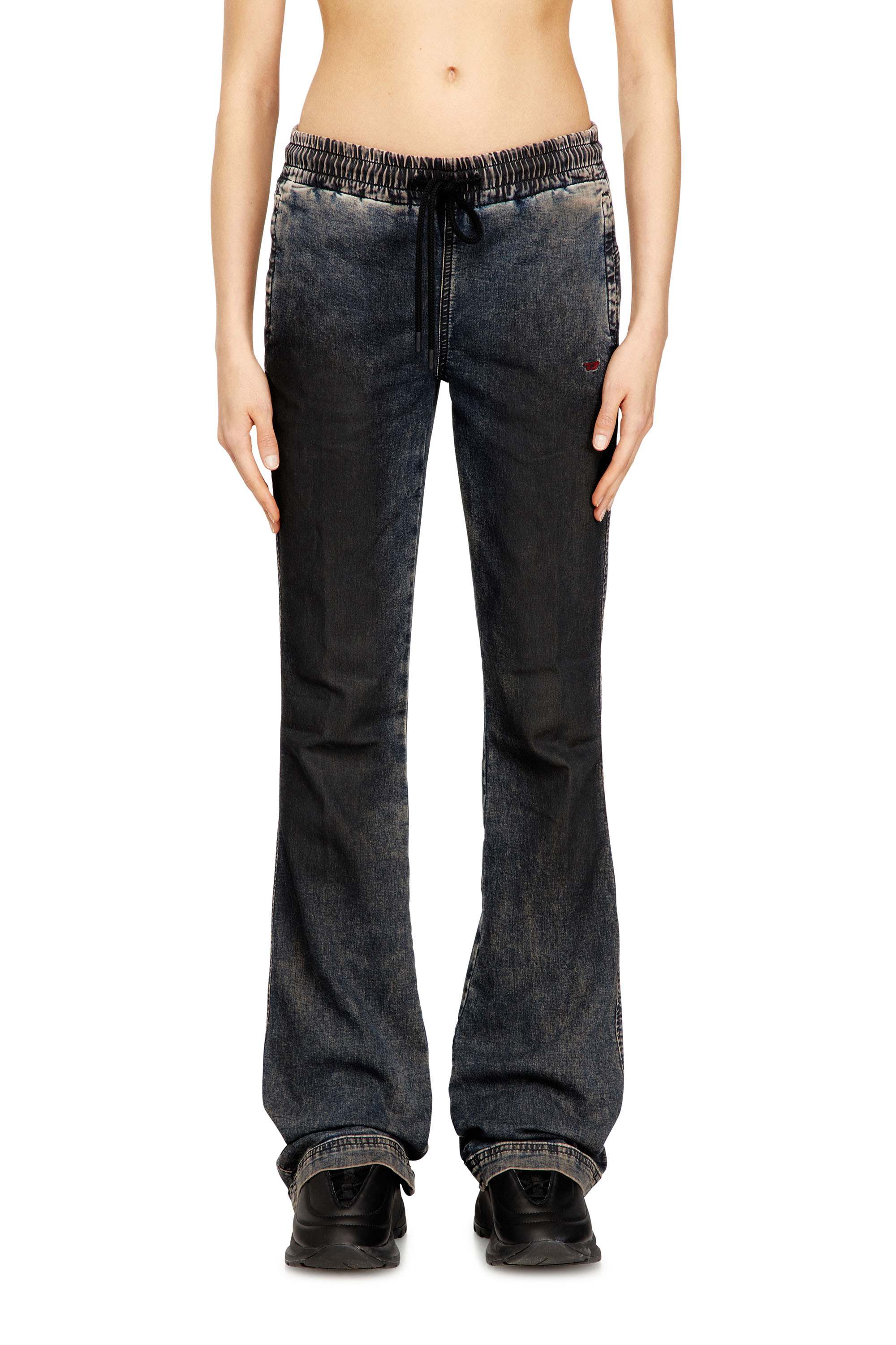 Diesel - Bootcut 2069 D-Ebbey Joggjeans® 09N64 Mujer, Azul Oscuro - 2