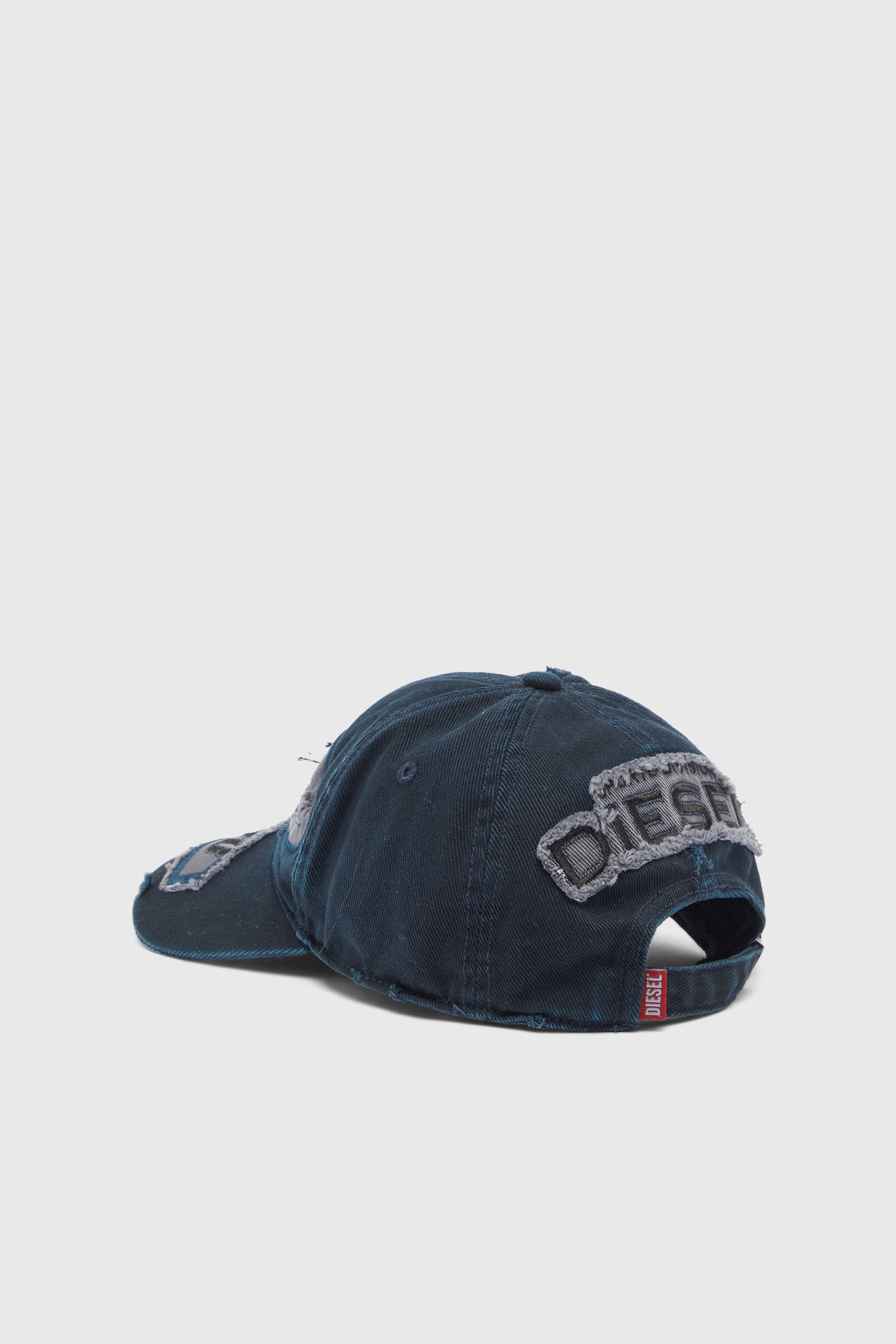 Diesel - C-BRAFF, Gorra de b&eacute;isbol con parches bordados Unisex in Azul marino - 2