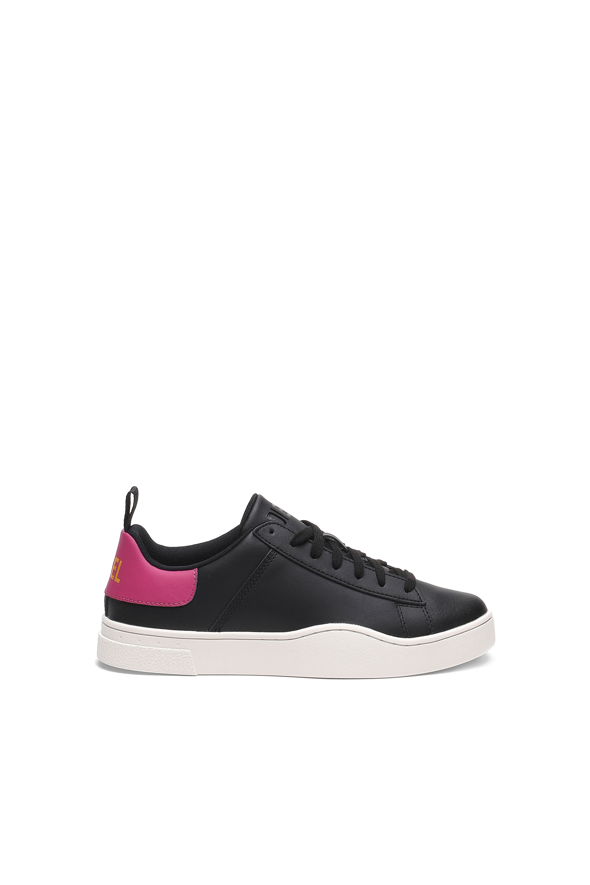 S-CLEVER LOW LACE W, Negro/Rosa - Sneakers
