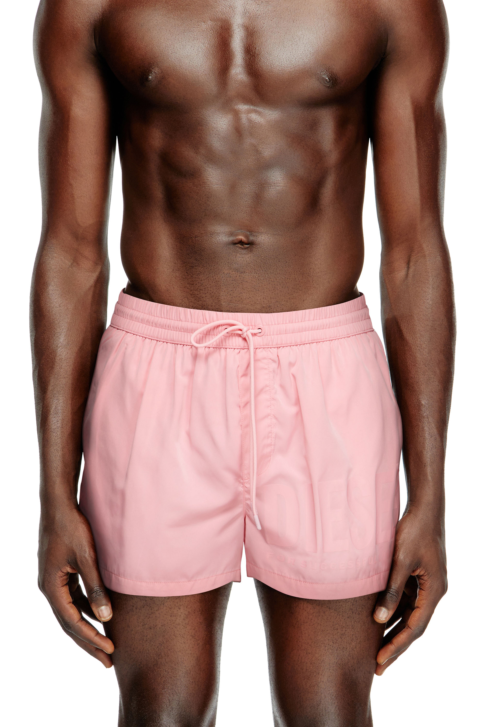 Diesel - MARIO-34-D-CORE, Bañadores con estampado de logotipo Hombre in Rosa - 2