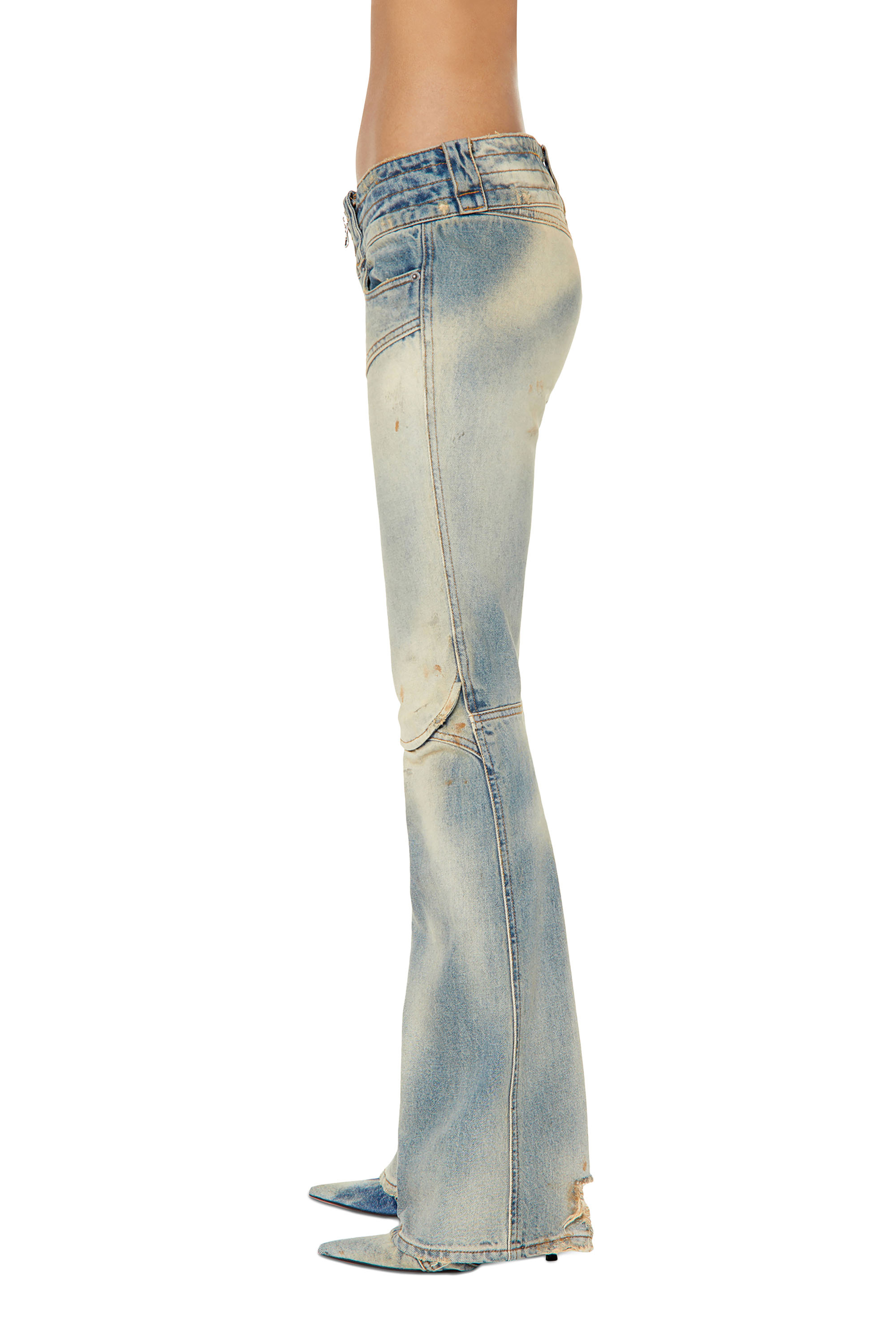 Diesel - Belthy 0ENAF Bootcut and Flare Jeans, Azul Claro - Image 6