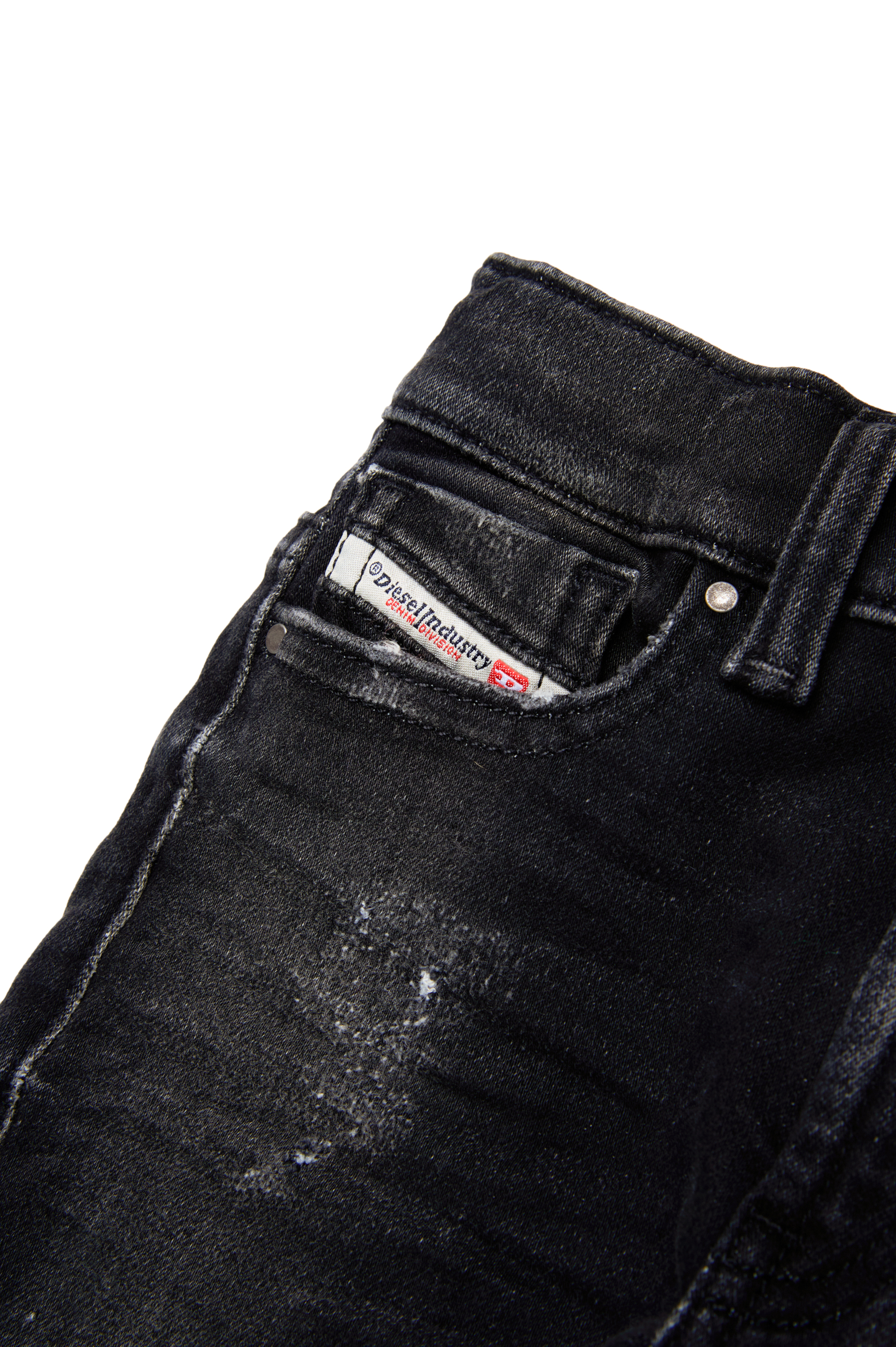 Diesel - D-JOOLS-B JJJ, Unisex Jeans Straight - D-Jools in Negro - Image 4