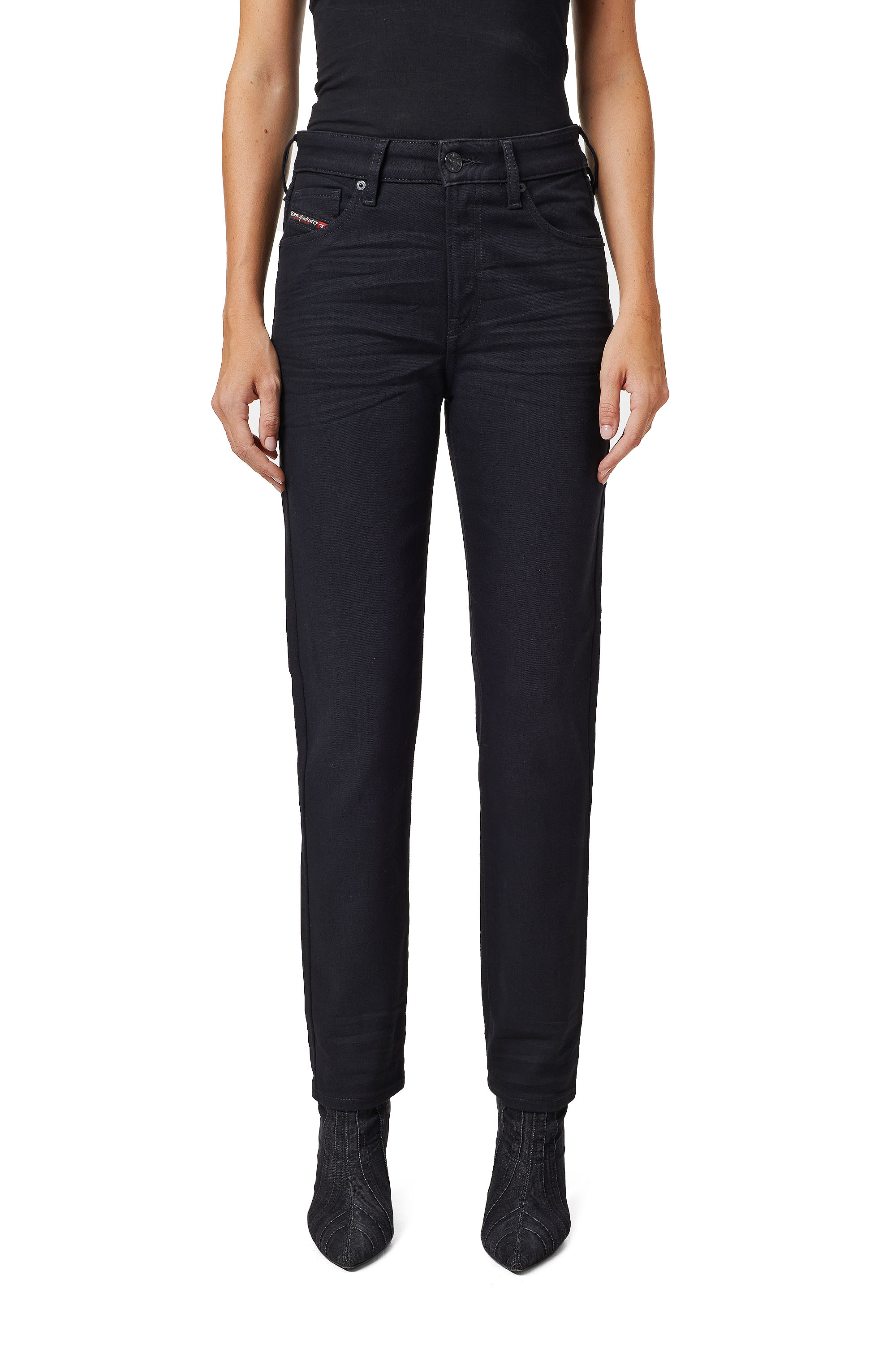 D-Joy JoggJeans® Z9B23, Negro/Gris oscuro - Vaqueros