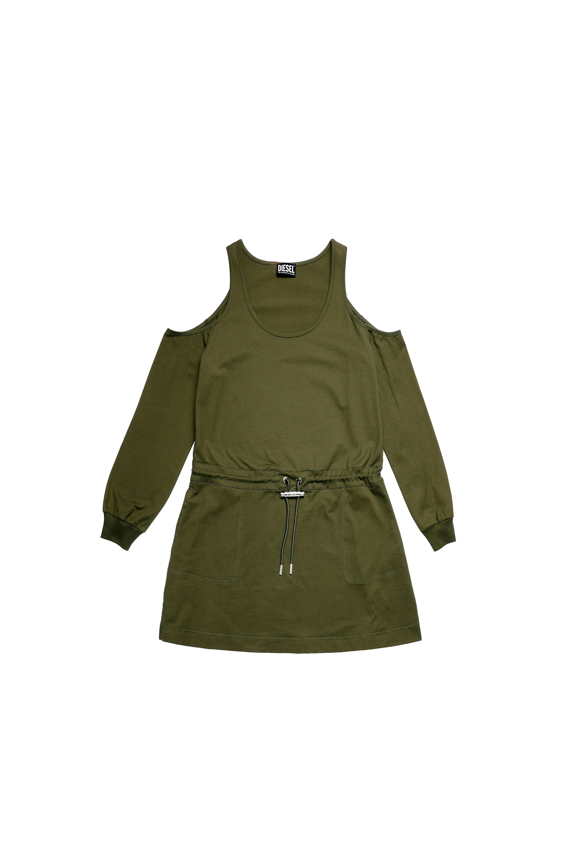 D-TOCKS, Verde Militar - Vestidos