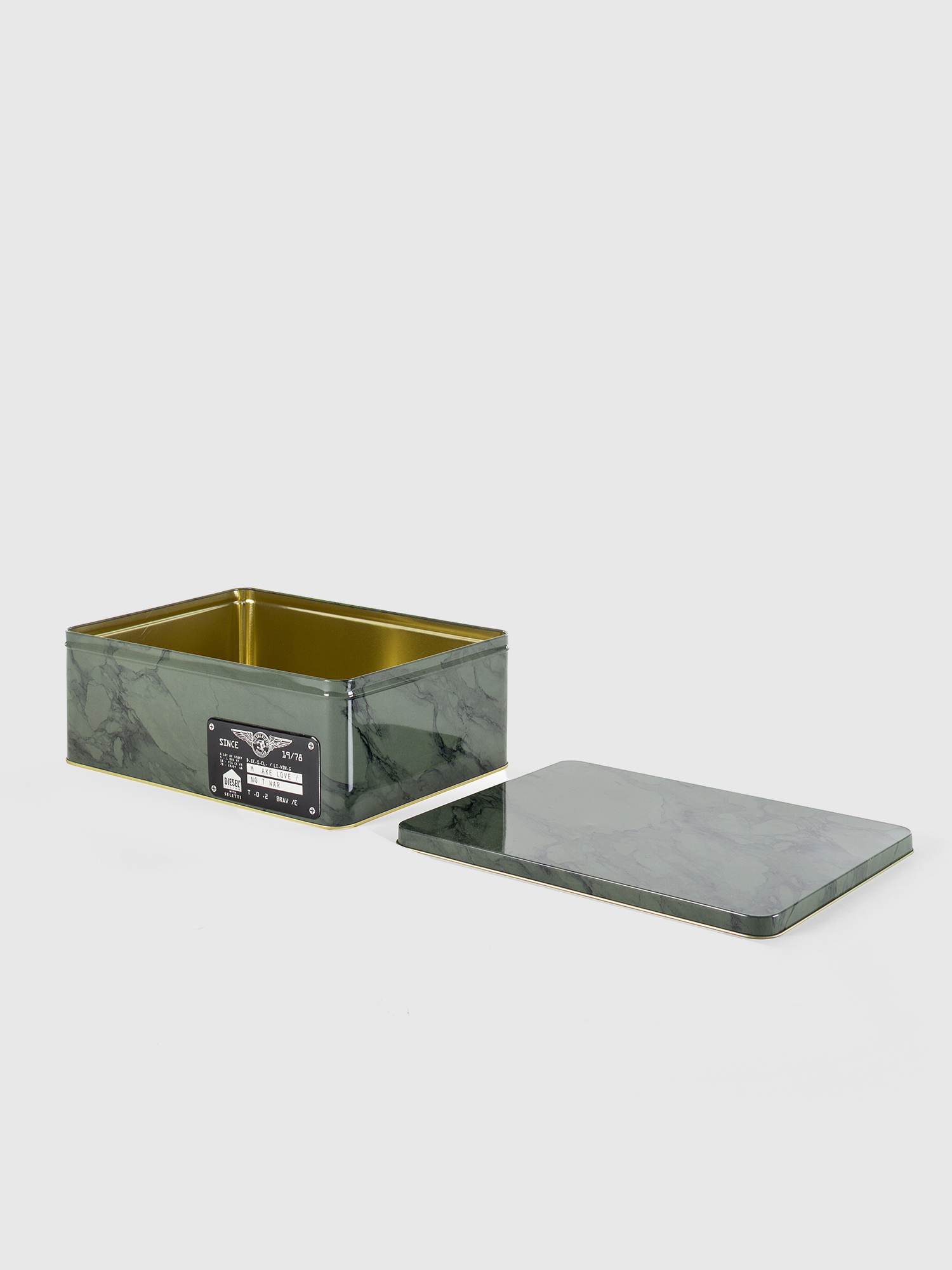 Diesel - 11101 SURVIVAL, Caja de metal verde militar con tapa Unisex in Verde - 4