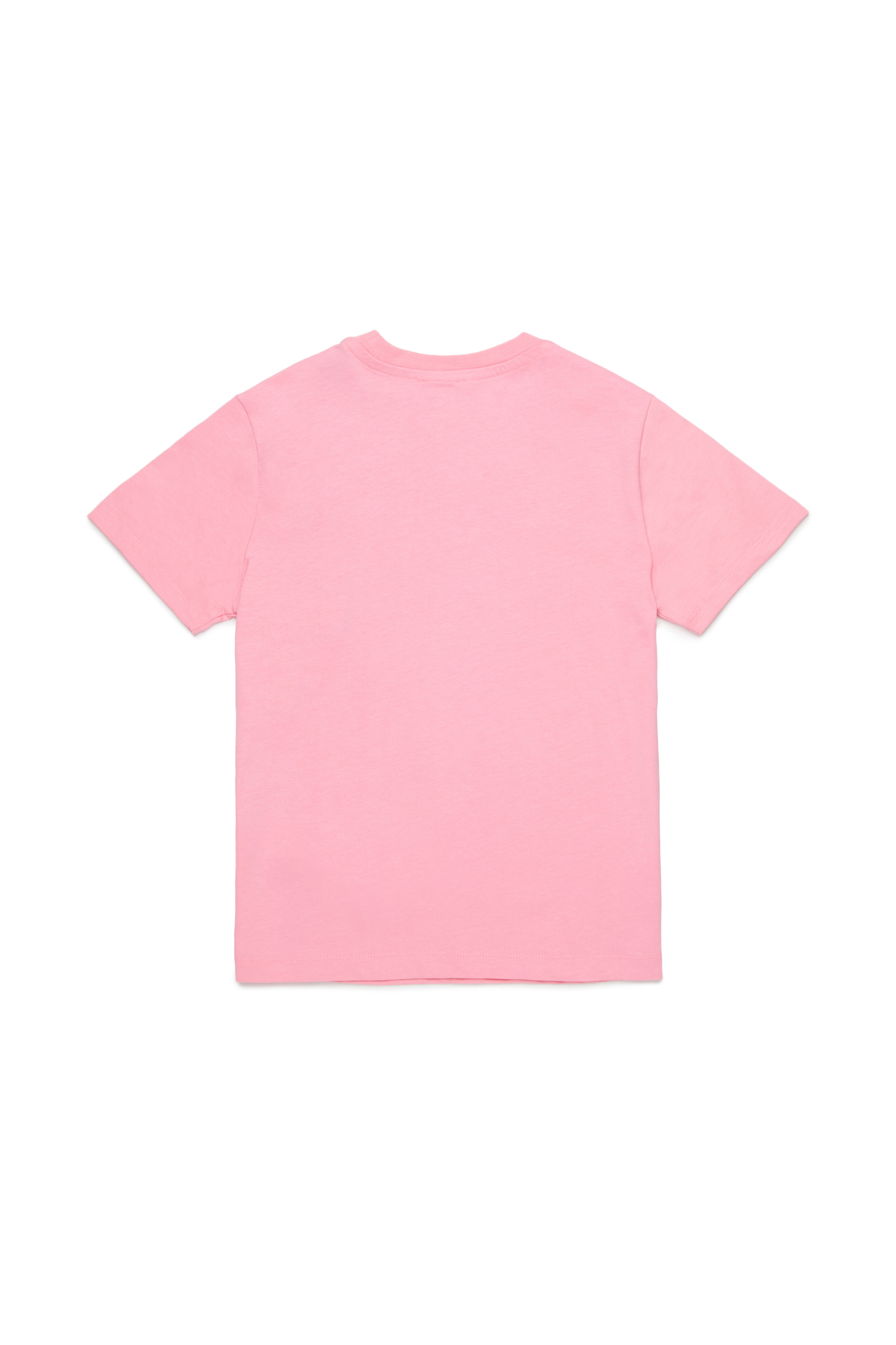 Diesel - TCUORE, Camiseta con logotipo de corazón Mujer in Rosa - 2