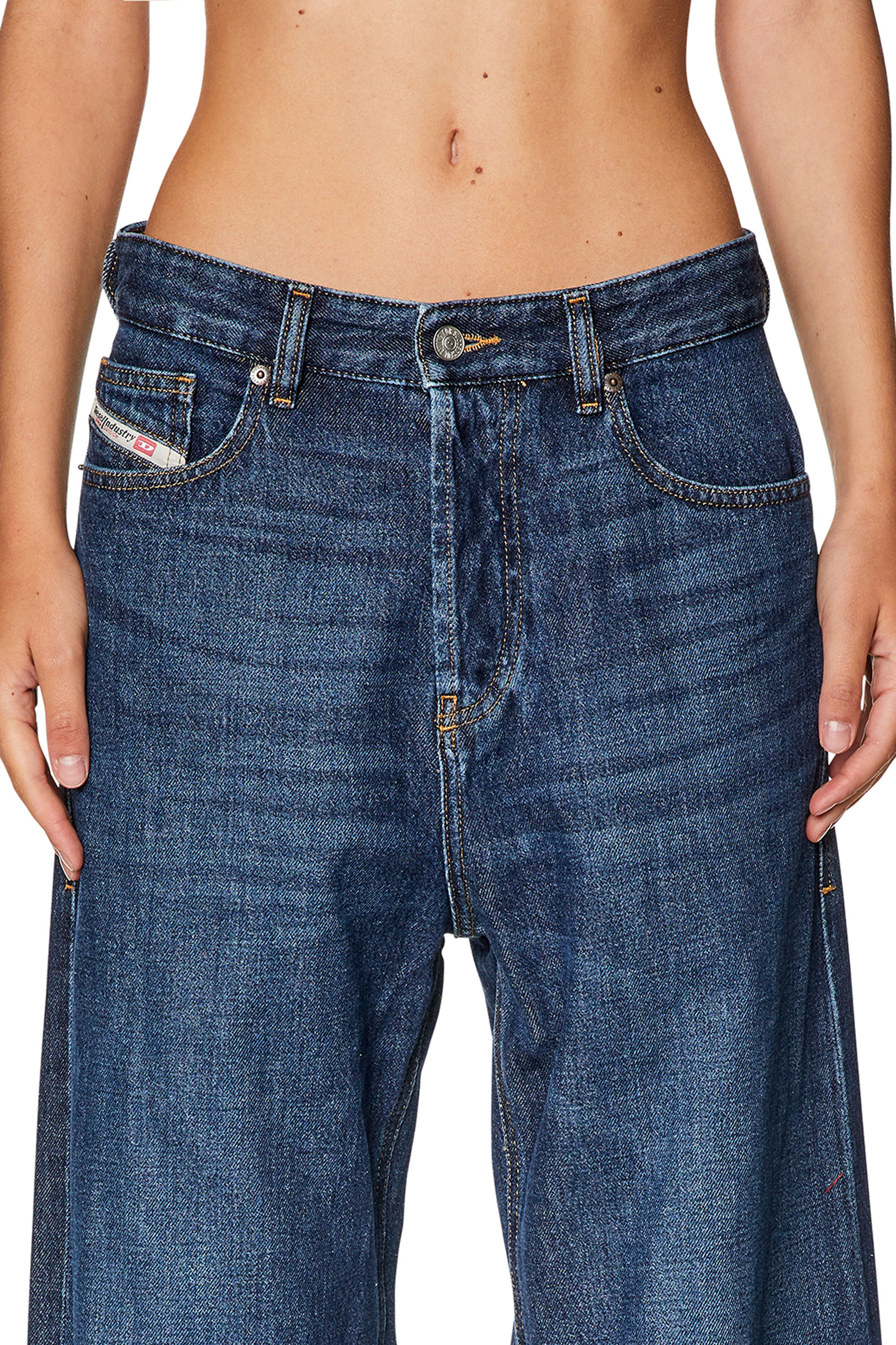 Diesel - Relaxed Jeans 1996 D-Sire 09C03 Mujer, Azul Oscuro - 5