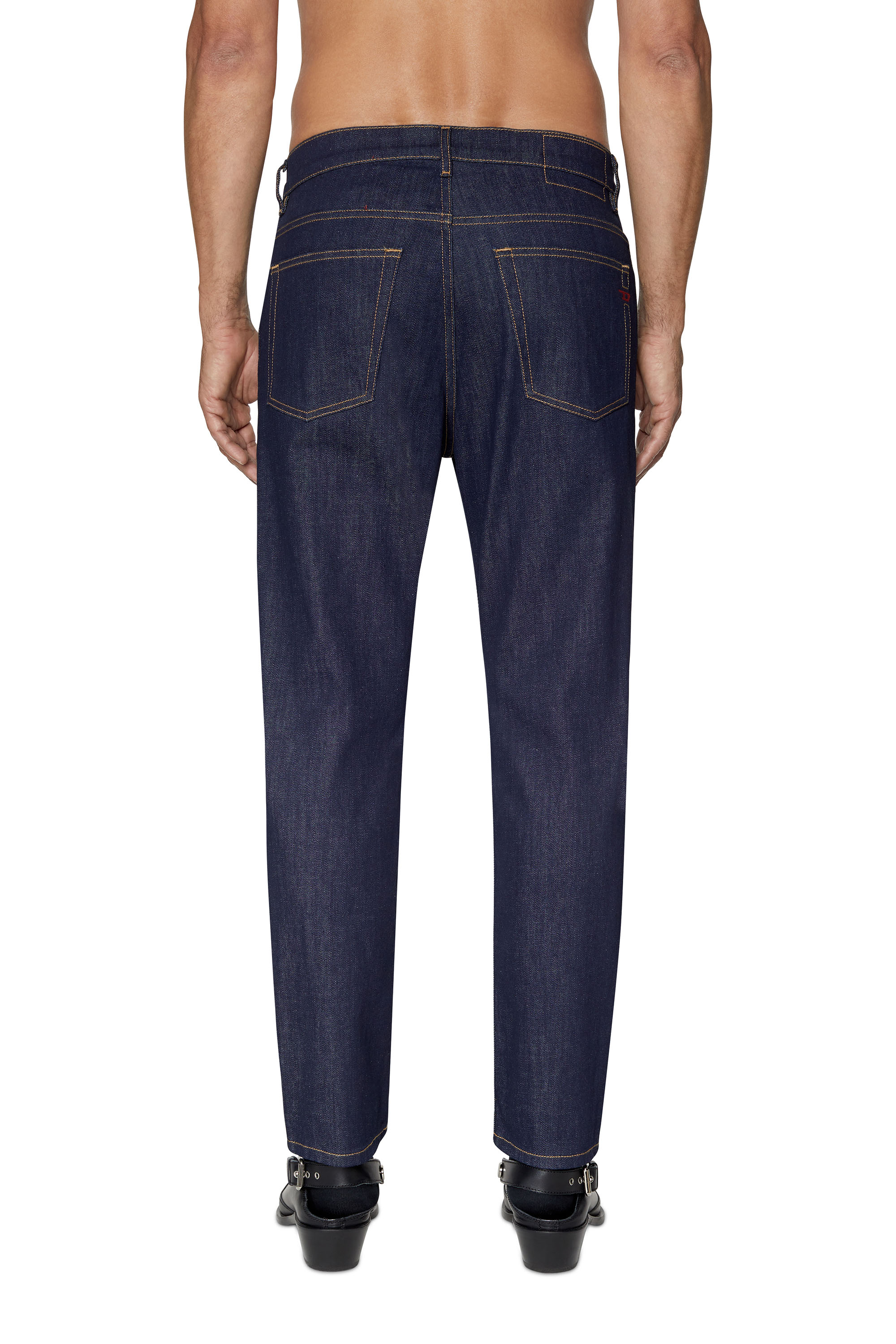 Diesel - 2005 D-Fining Z9B89 Tapered Jeans, Azul Oscuro - Image 2