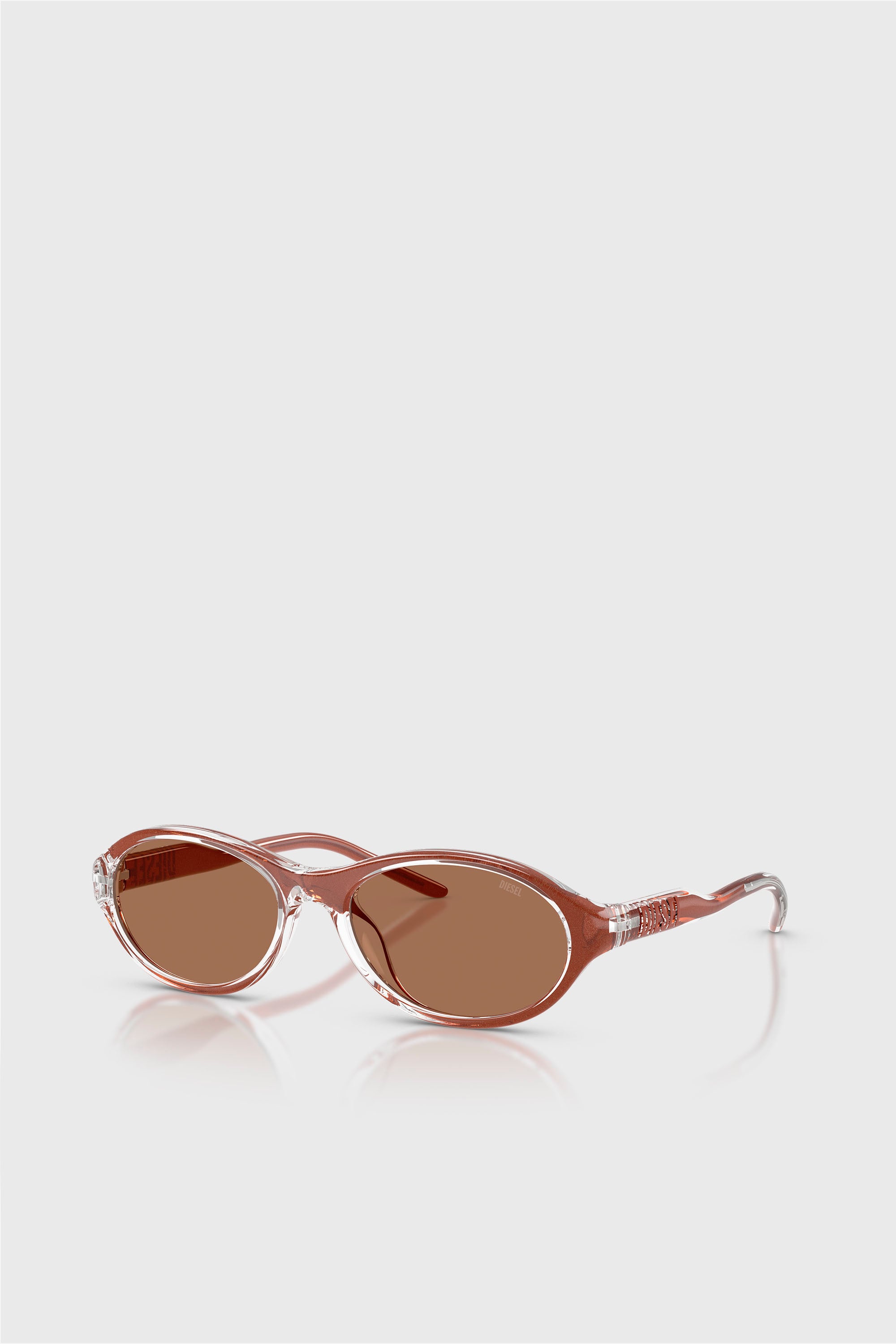 Diesel - 0DL3024U, Gafas de sol ovaladas Unisex in Marr&oacute;n - 2