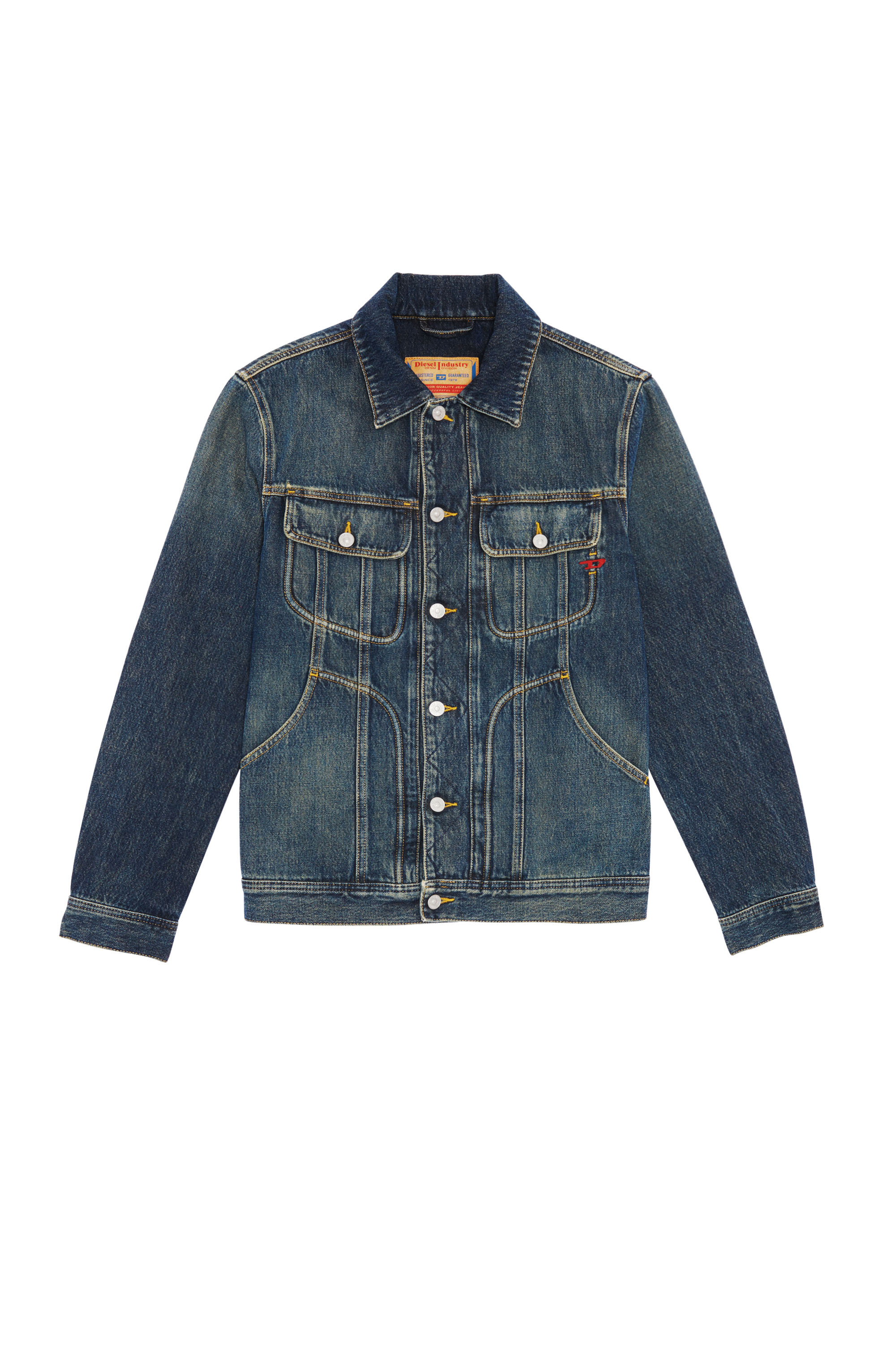 D-RILEY, Azul Oscuro - Chaquetas de denim