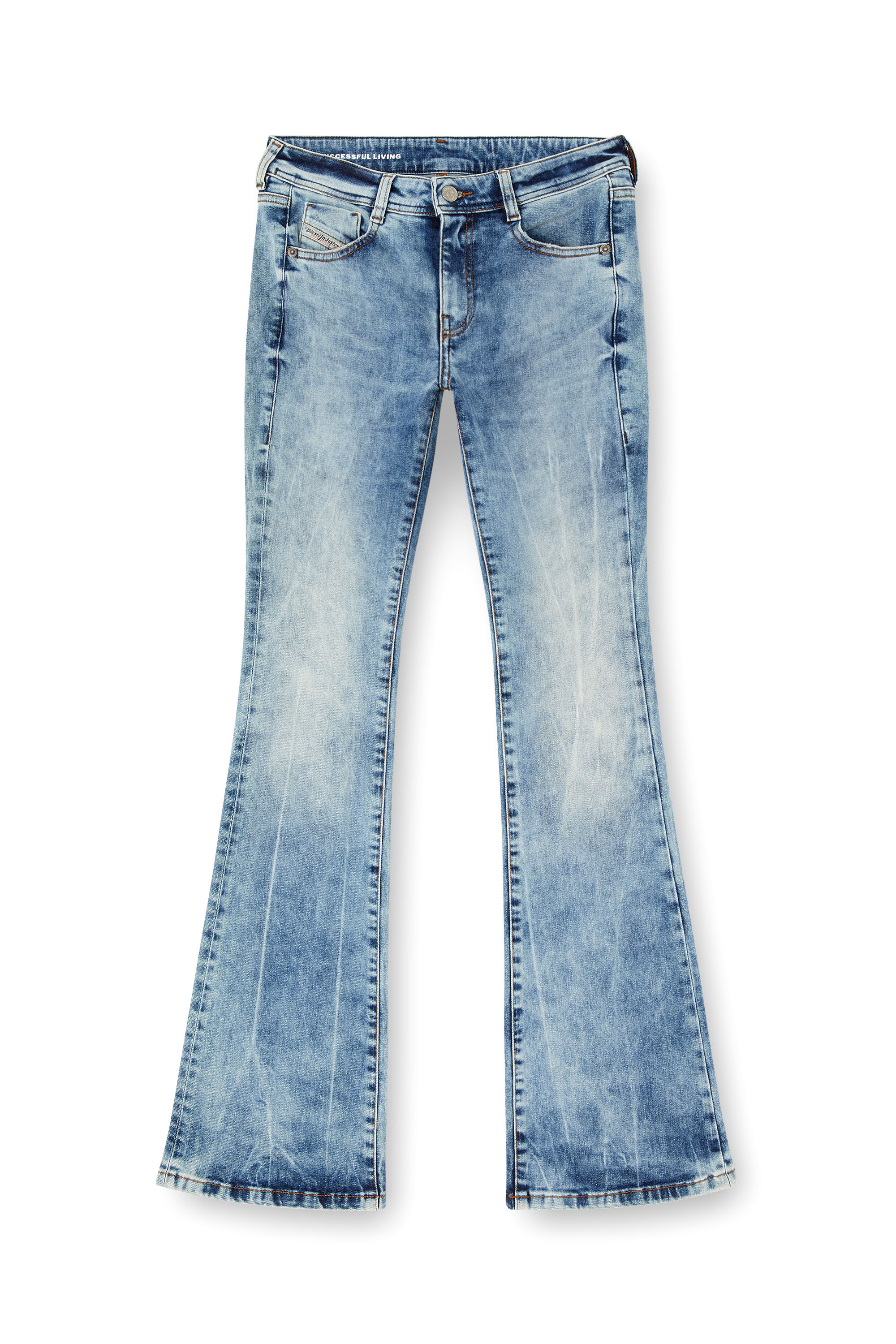 Diesel - Bootcut Jeans 1969 D-Ebbey 0BMBM Mujer, Azul Claro - 3