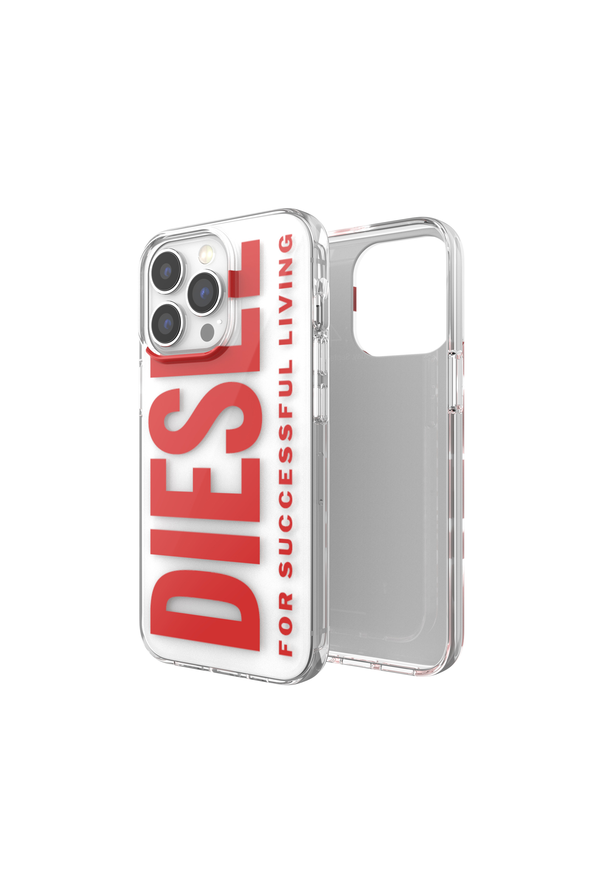 Diesel - 48299 STANDARDASE, Funda en TPU por iPhone 13 / 13 Pro Unisex in Rojo - 1