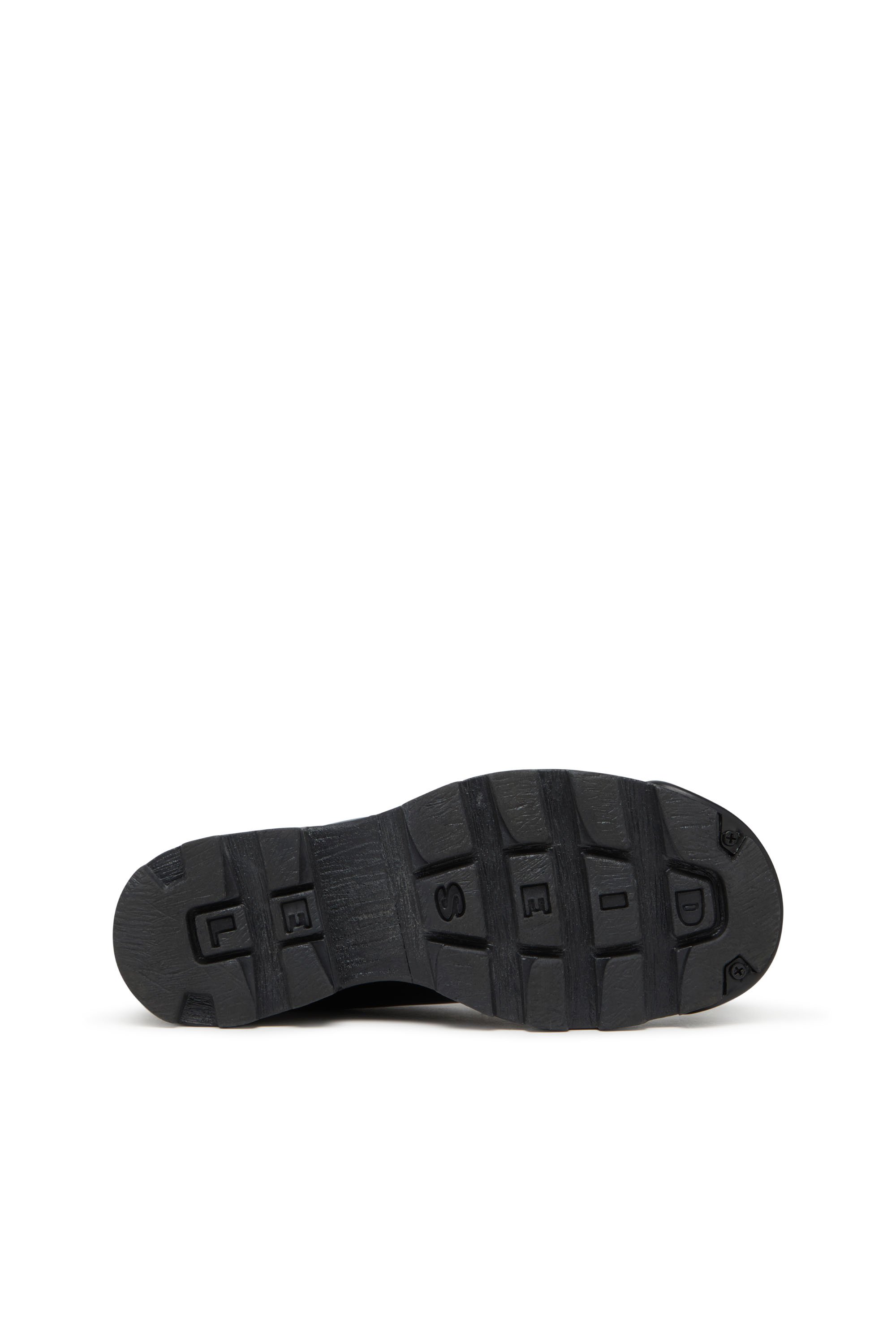 Diesel - D-HAMMER SO D, D-Hammer-Calzado de piel con cordones y puntera oval D Hombre in Negro - 4