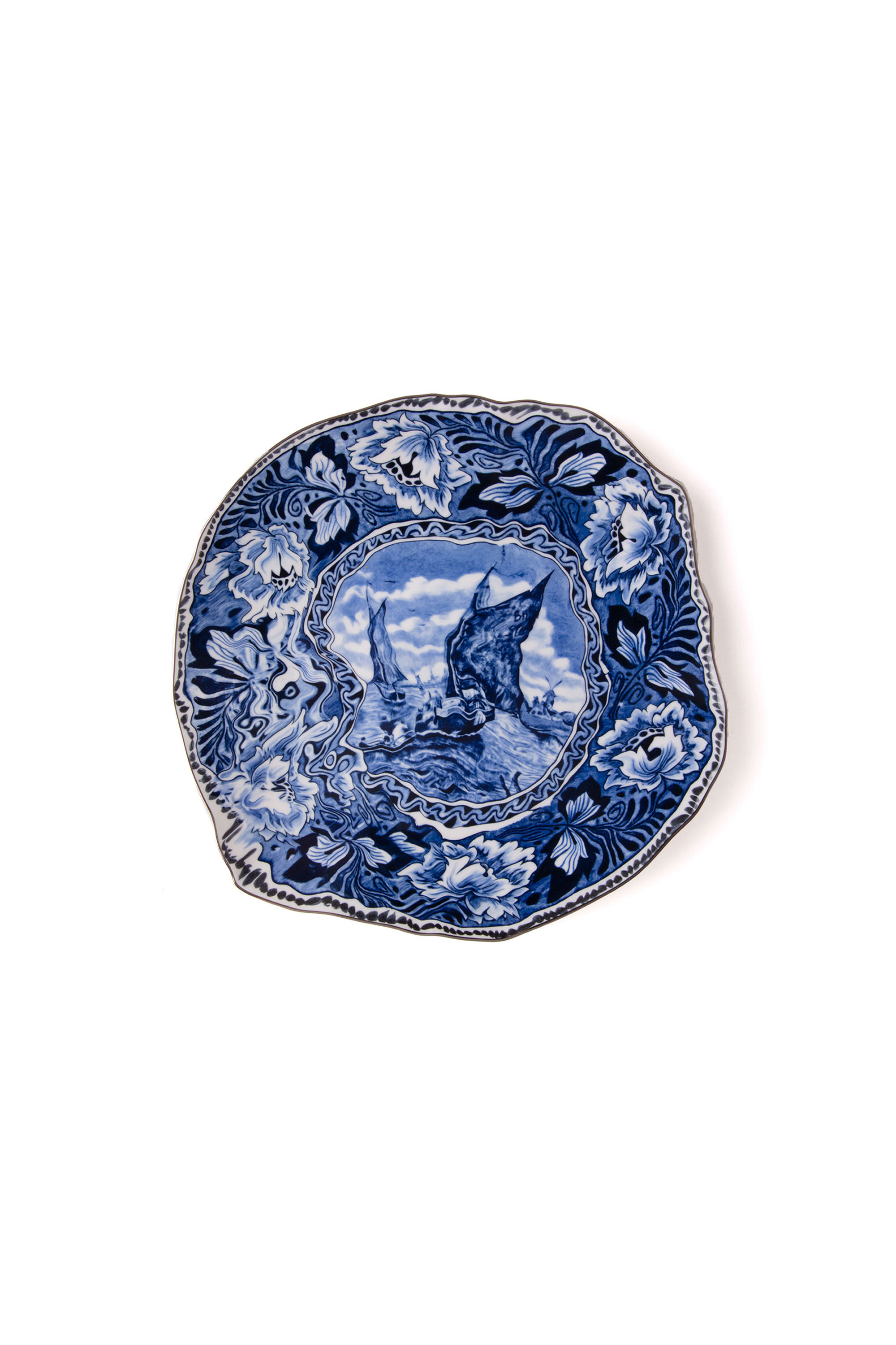 Diesel - 11204 PORCELAIN DINNER PLATE "CLASSIC ON, Plato de porcelana Unisex in Multicolor - 1