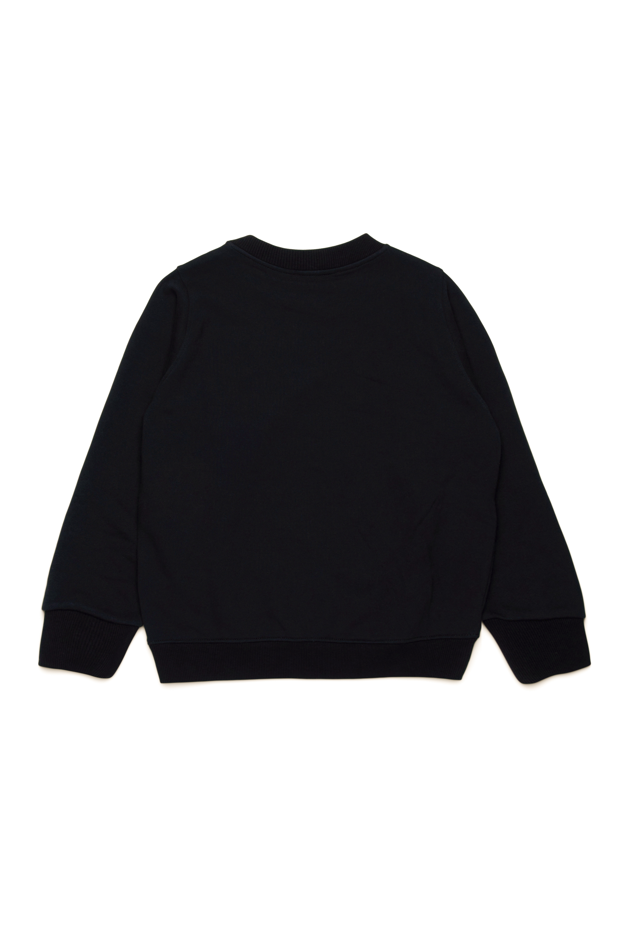 Diesel - SLEMBY, Sudadera con logotipo Oval D de cristal Mujer in Negro - 3