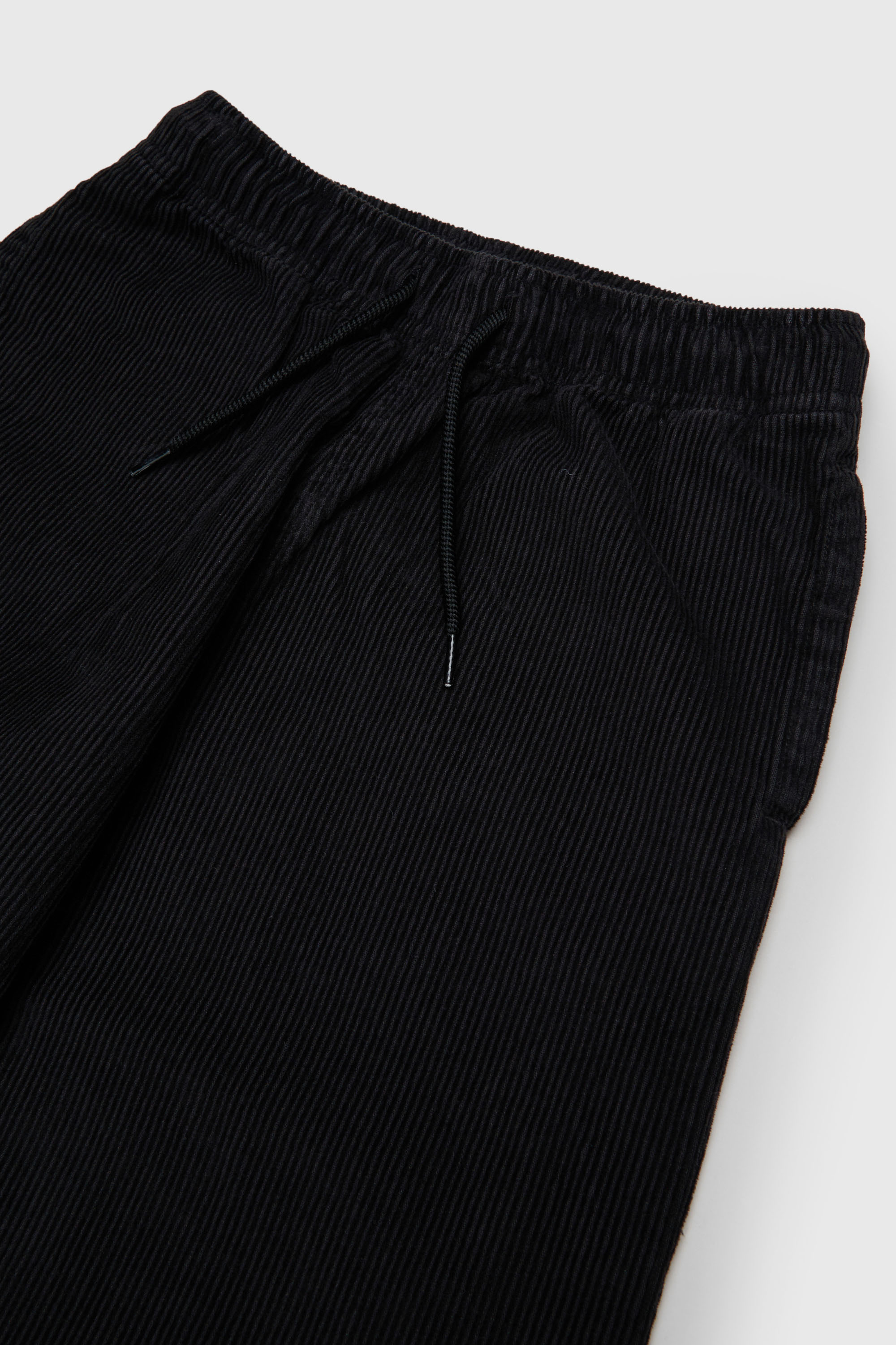 Diesel - PMILL, Pantal&oacute;n de pana con cintura ajustable con cord&oacute;n Hombre in Negro - 3