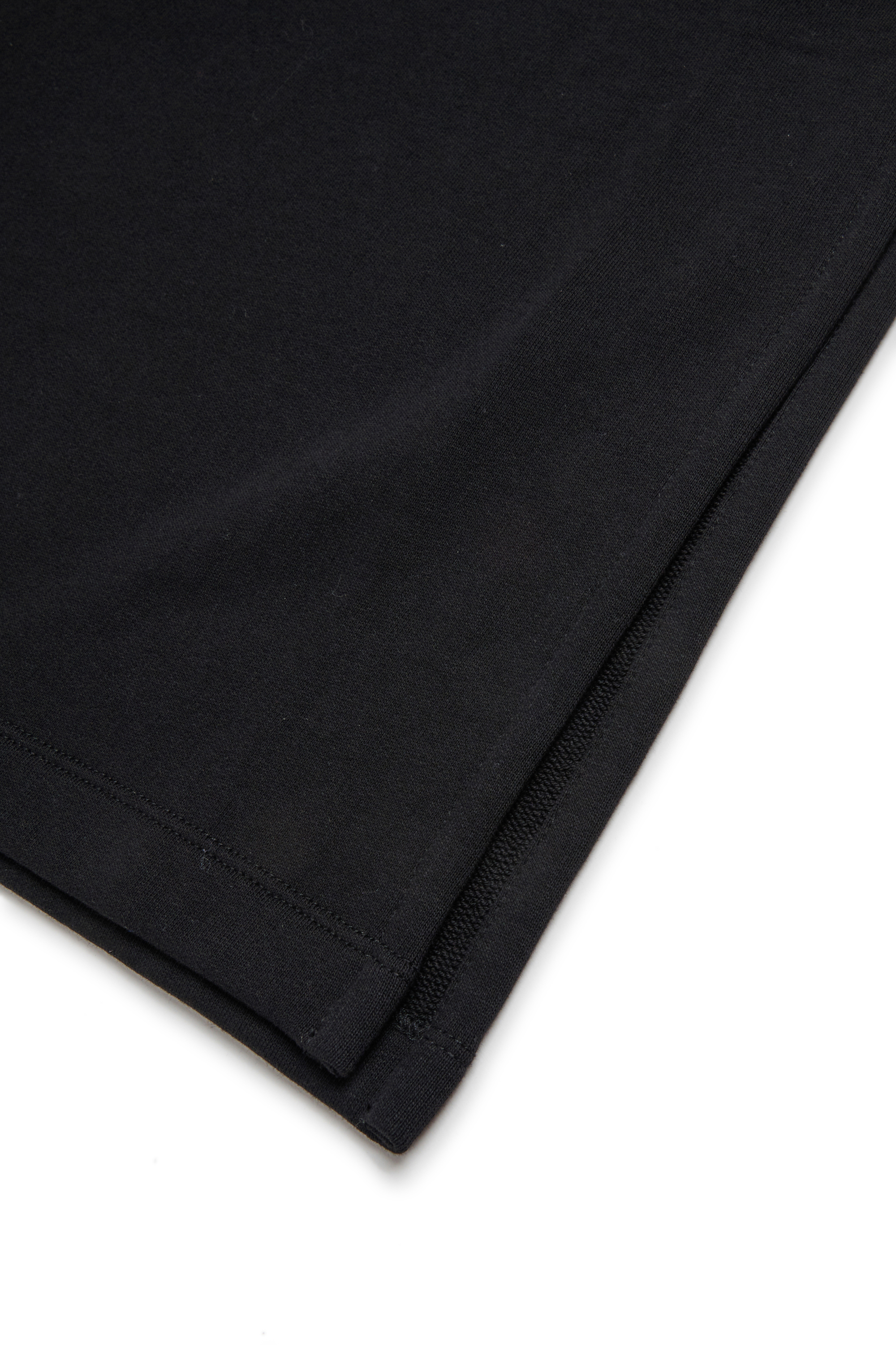 Diesel - DYLA, Vestido de algodón con capucha Mujer in Negro - 4