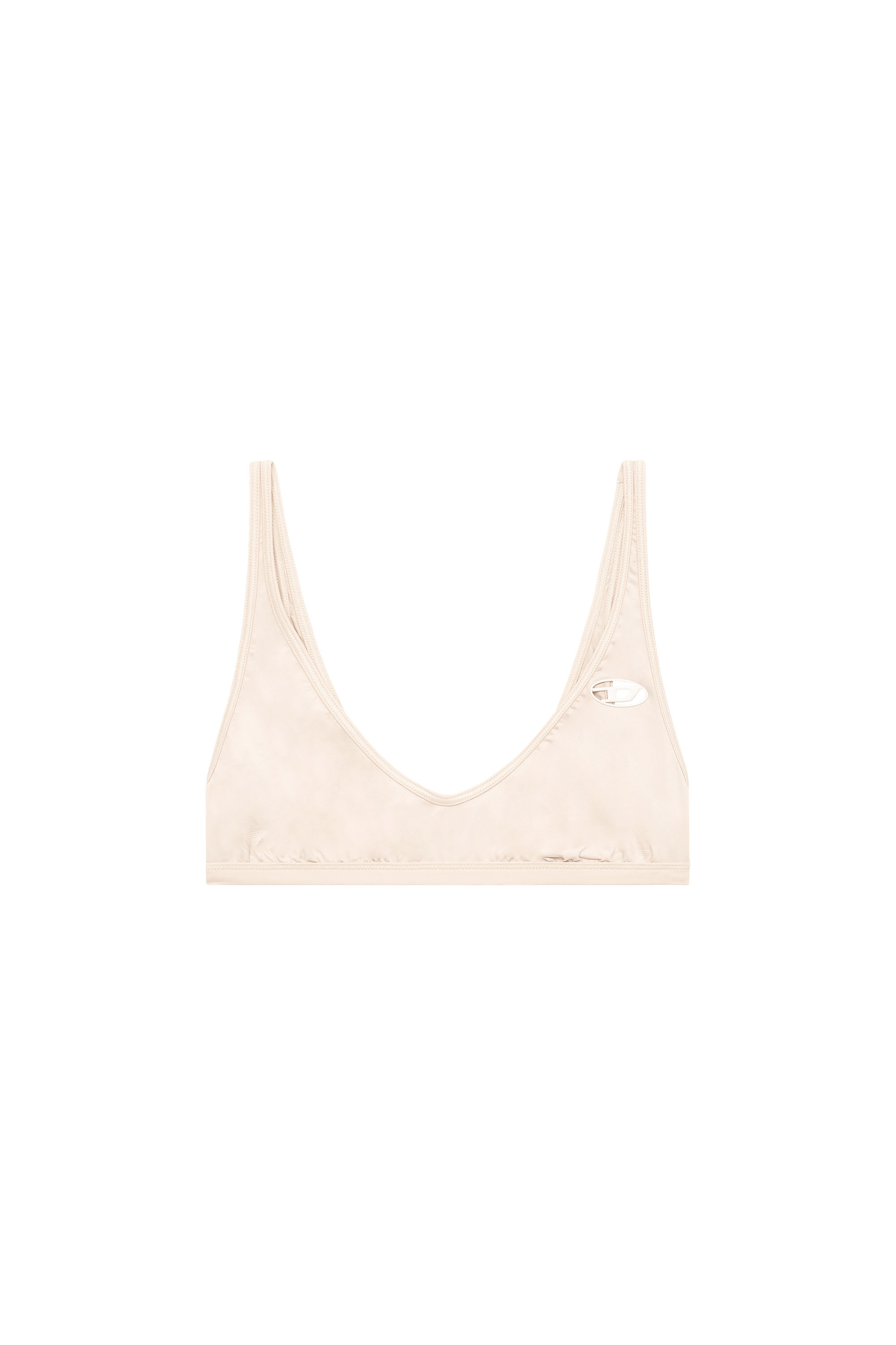 Diesel - TANIA-UTLT, Bralette con detalle del logotipo Oval D recortado Mujer in Rosa - 4