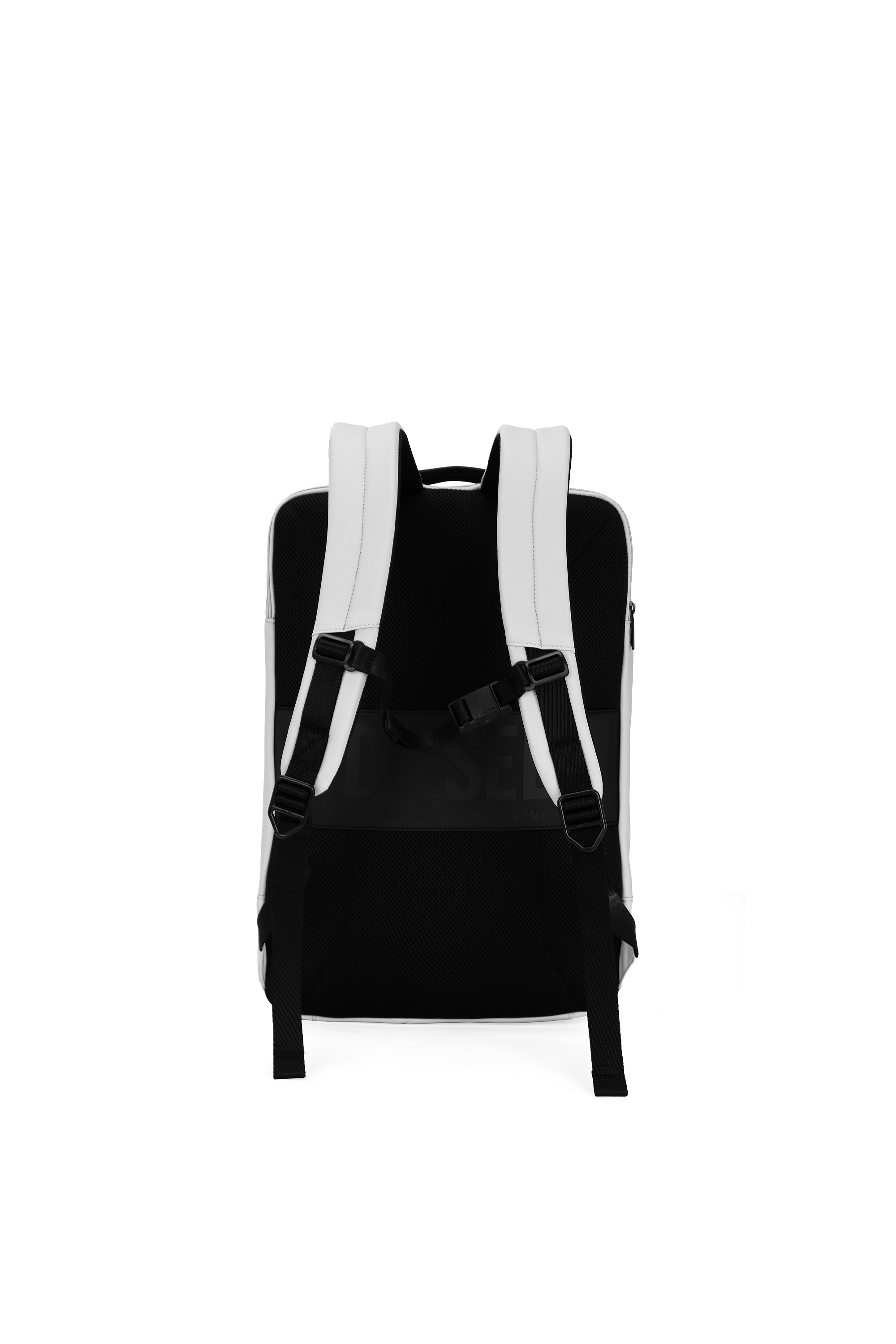 Diesel - DIESEL PC STRONG IMAGE BACKPACK- DSB005, Mochila de viaje resistente Unisex in Plateado - 3