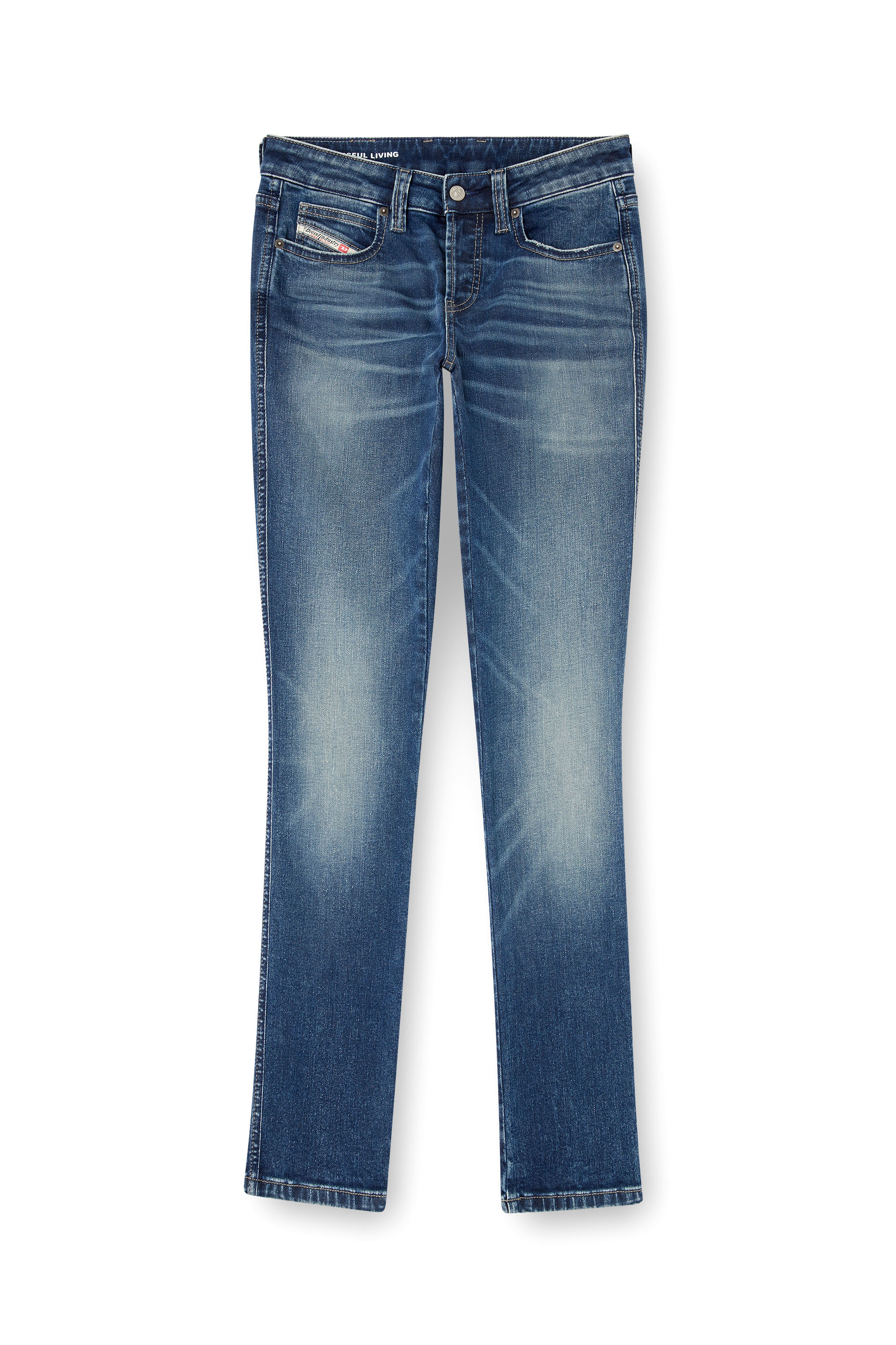 Diesel - Slim Jeans 1992 D-Jiann 0DBEE Mujer, Azul medio - 3