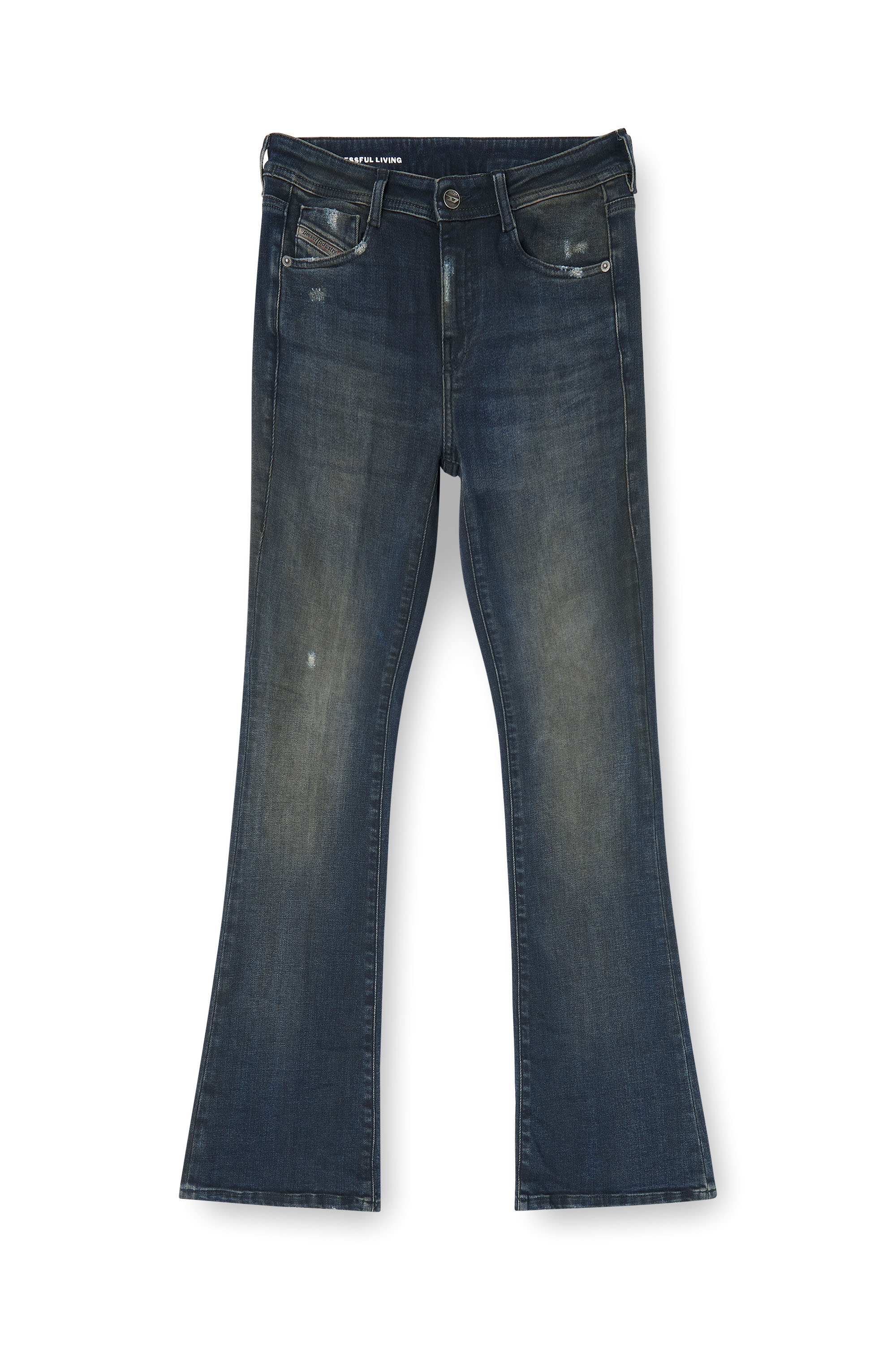 Diesel - Bootcut Jeans 1969 D-Ebbey 09P69 Mujer, Azul Oscuro - 6