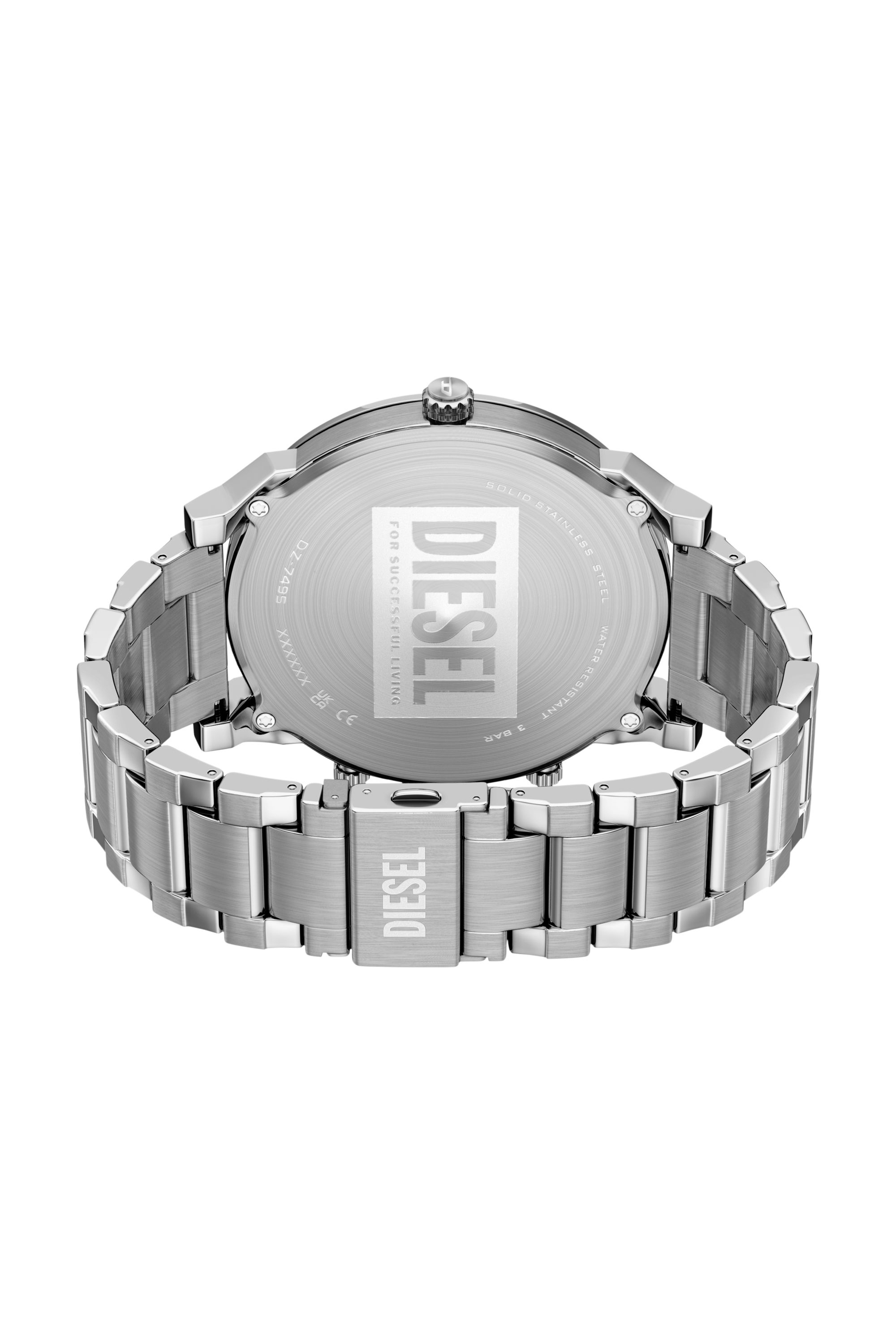 Diesel - DZ7495 WATCH, Mr. Daddy Slim Reloj de acero inoxidable Hombre in Plateado - 5