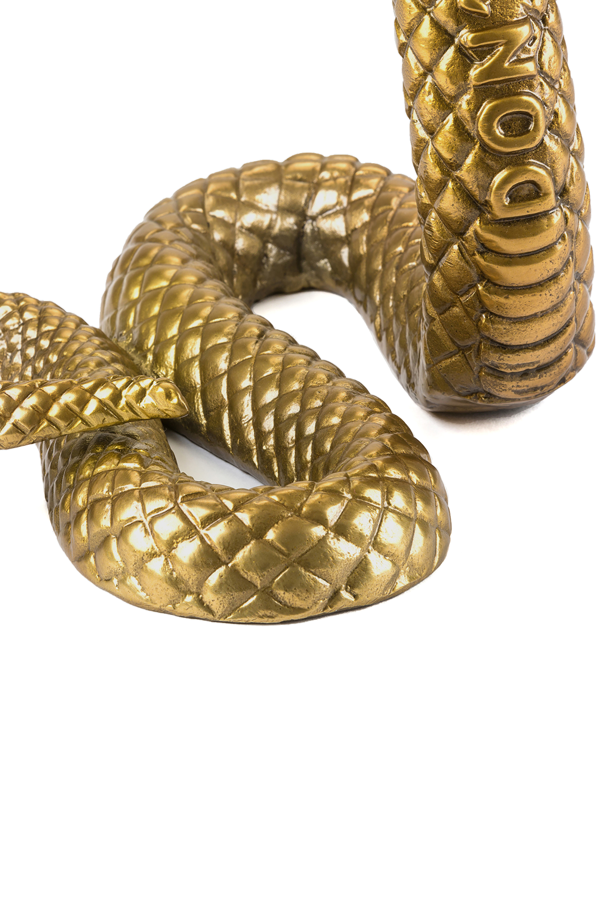 Diesel - 10893 Wunderkammer, "Don't Step On Me" Wunderkammer Snake Unisex in Dorado - 4