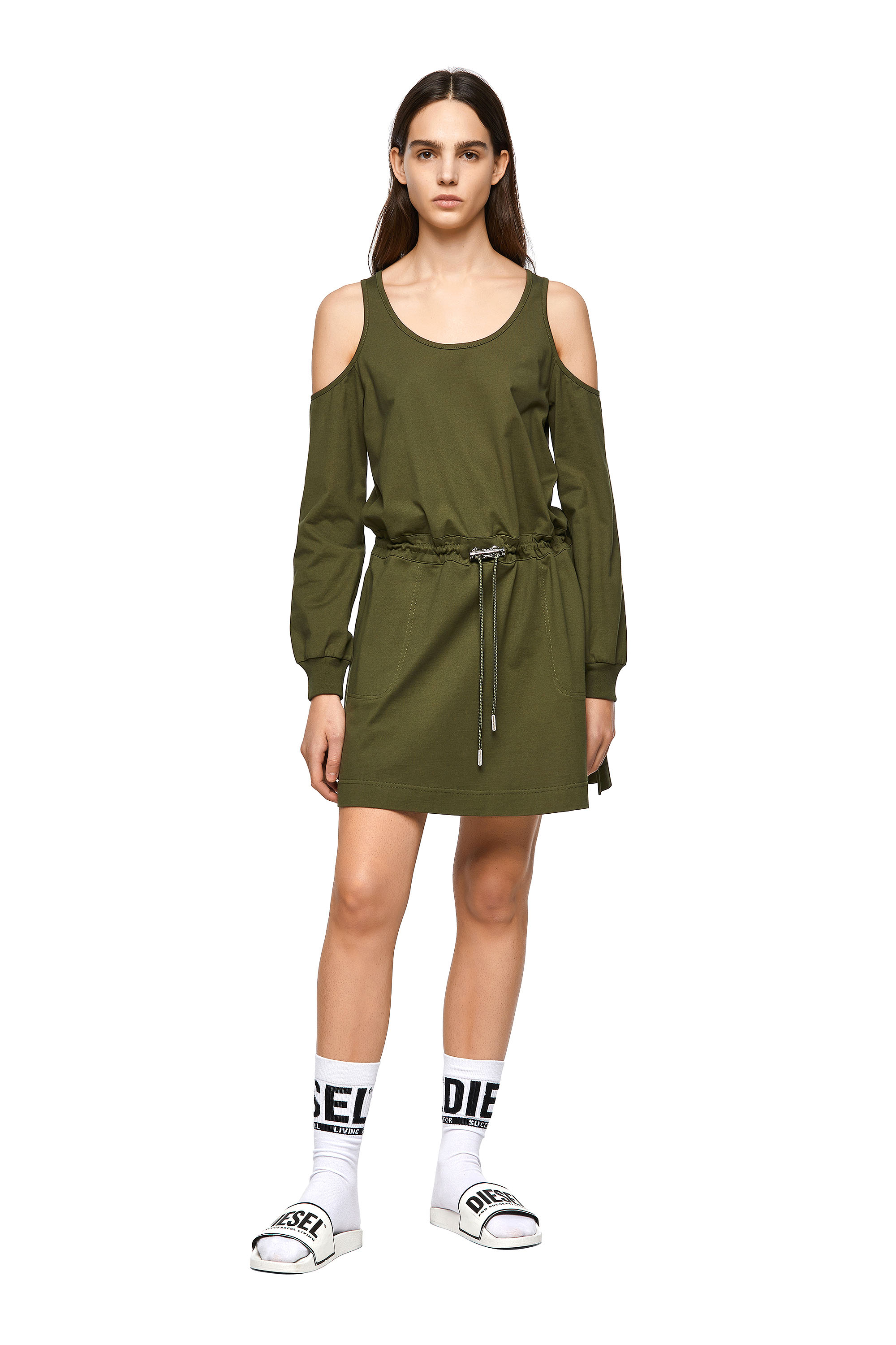 D-TOCKS, Verde Militar - Vestidos