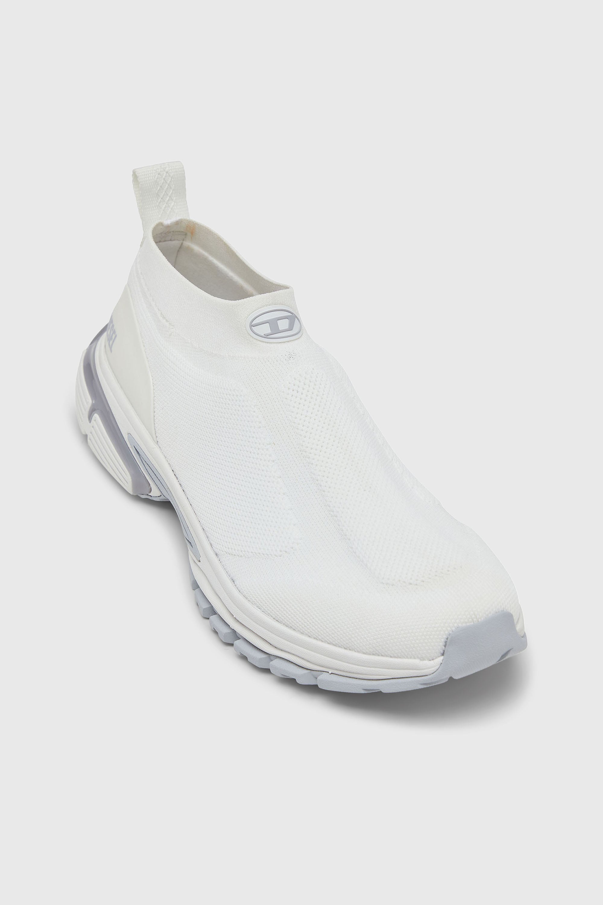 Diesel - S-PRO-V-DENSE-SOCKS, Pro-V-Dense -Zapatillas calcet&iacute;n de punto tipo slip-on Hombre in Blanco - 6