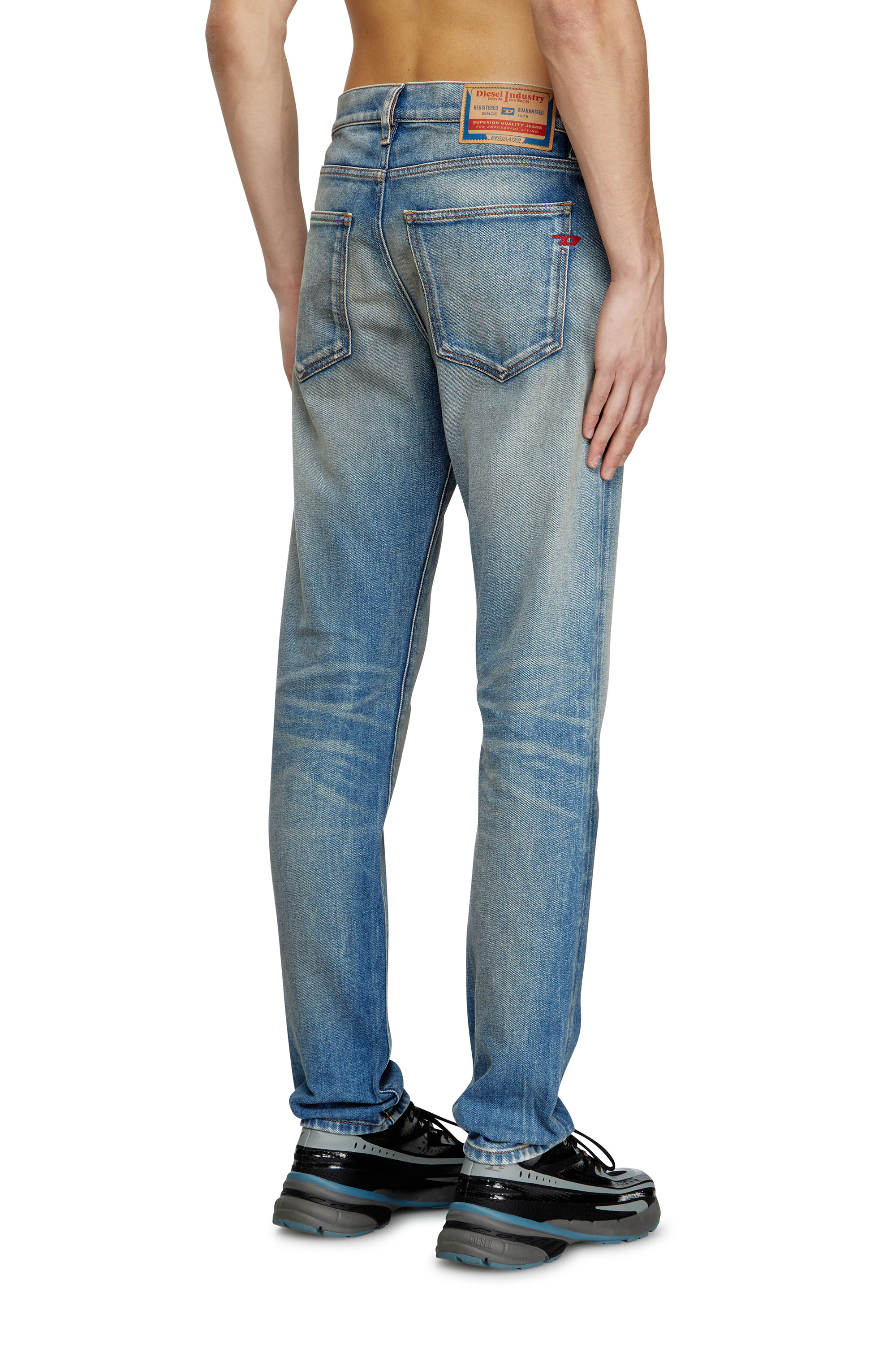 Diesel - Slim Jeans 2019 D-Strukt 09L30 Hombre, Azul medio - 4