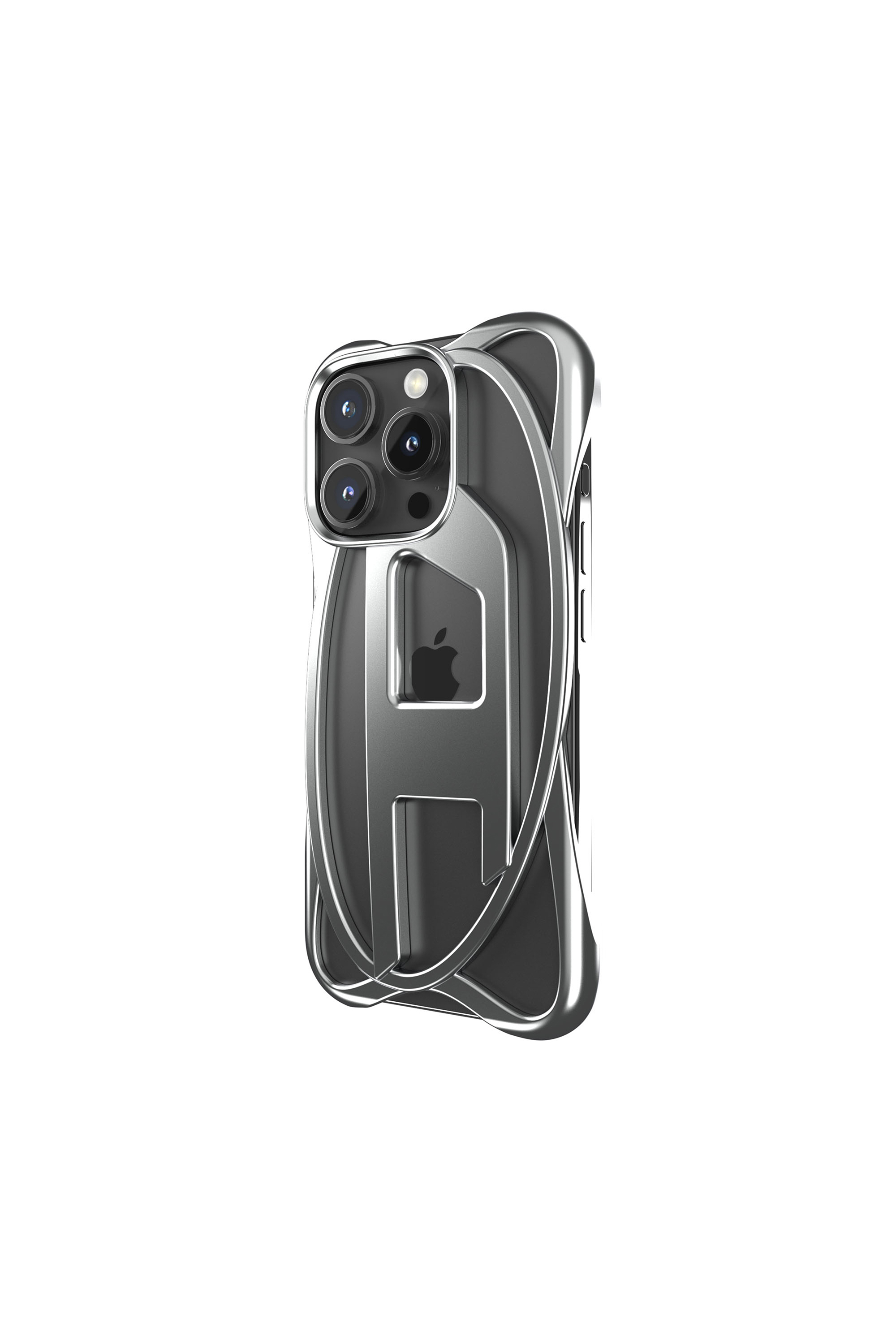 Diesel - 60207 MOULDED CASE, Funda de iP 16 Pro Unisex in Gris - 3