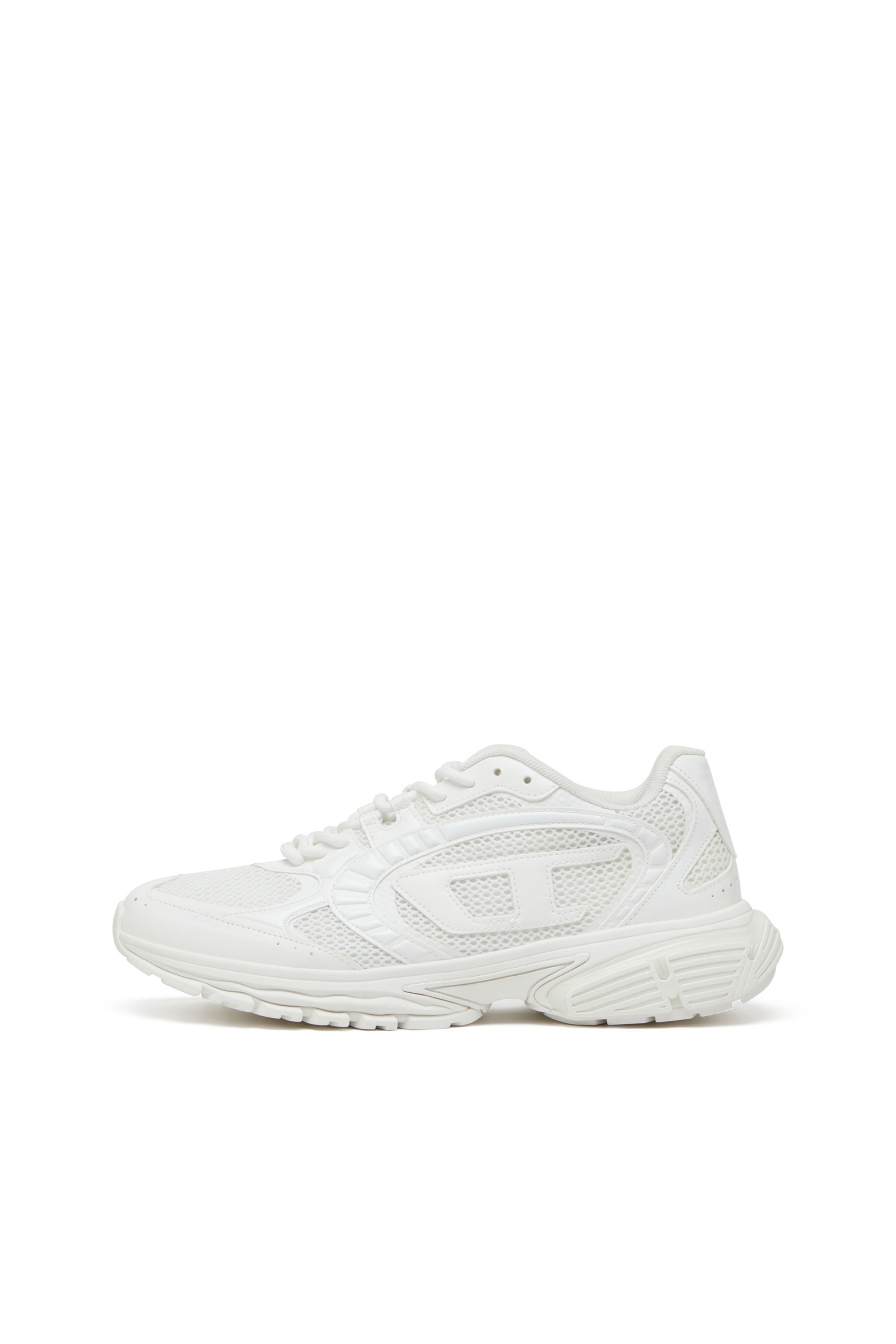 Diesel - S-PRO-V-DENSE LOW, S-Pro-V-Dense-Deportivas de malla con logotipo Oval D Hombre in Blanco - 7