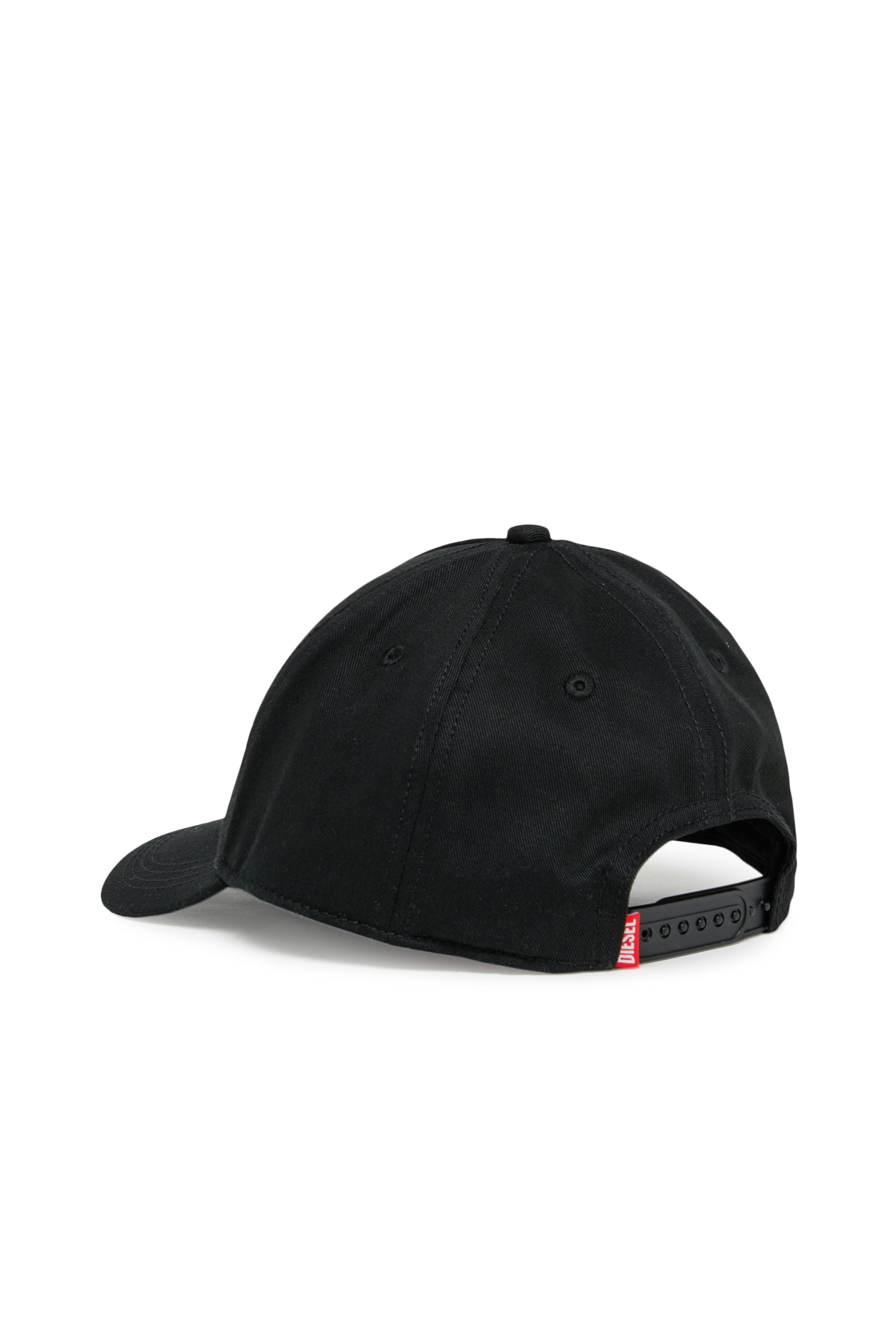 Diesel - FLIMO, Gorra de b&eacute;isbol con Logo Oval D estampado Hombre in Negro - 2